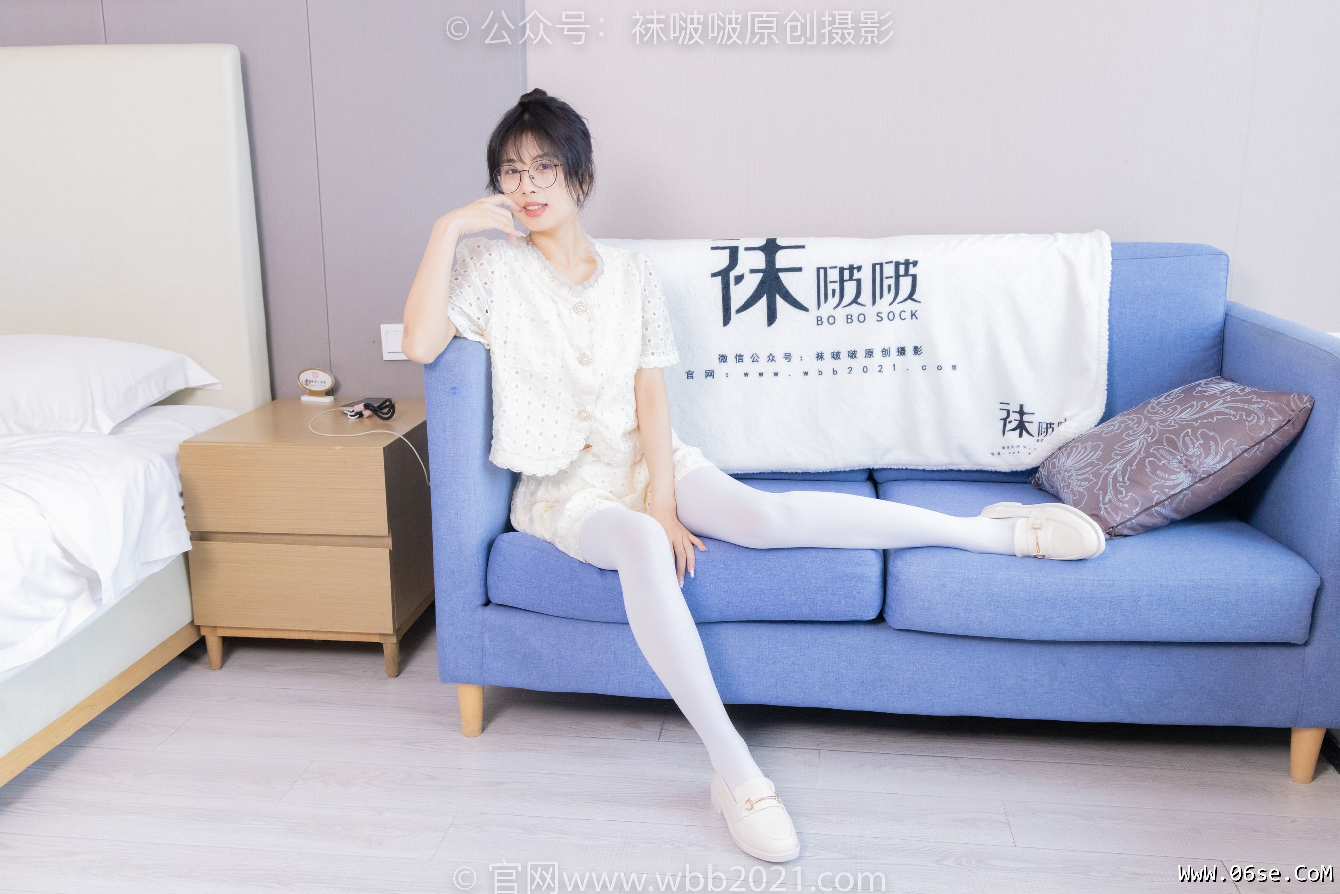 图片[13]-BoBoSocks袜啵啵 No.421 奶油 – 皮鞋、厚白丝、瑜伽动作时老头乐挠脚剧情[140P]-六色网