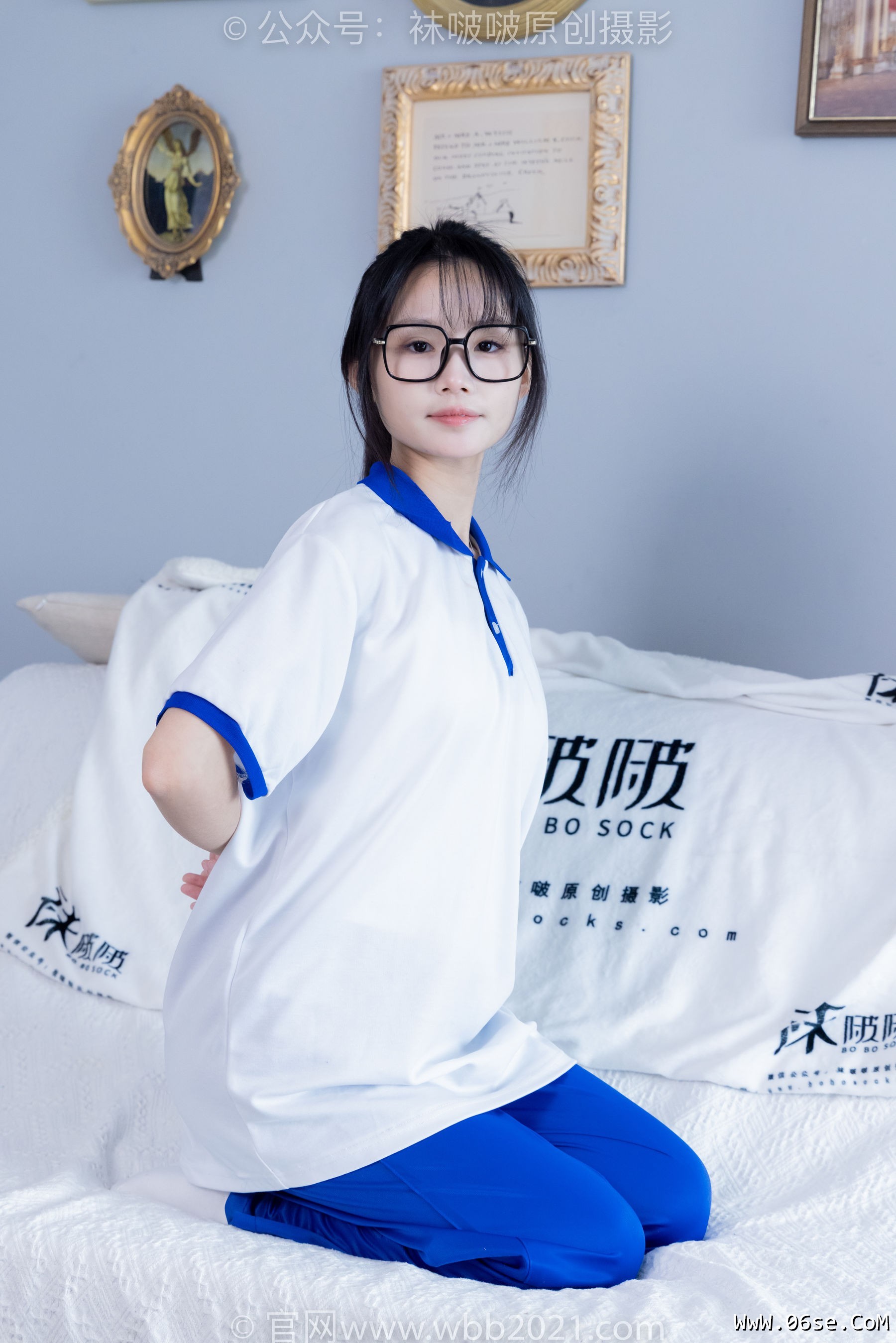 图片[120]-BoBoSocks袜啵啵 No.351 甜甜圈 -板鞋、白棉袜、肉丝、校服裤里丝[150P]-六色网