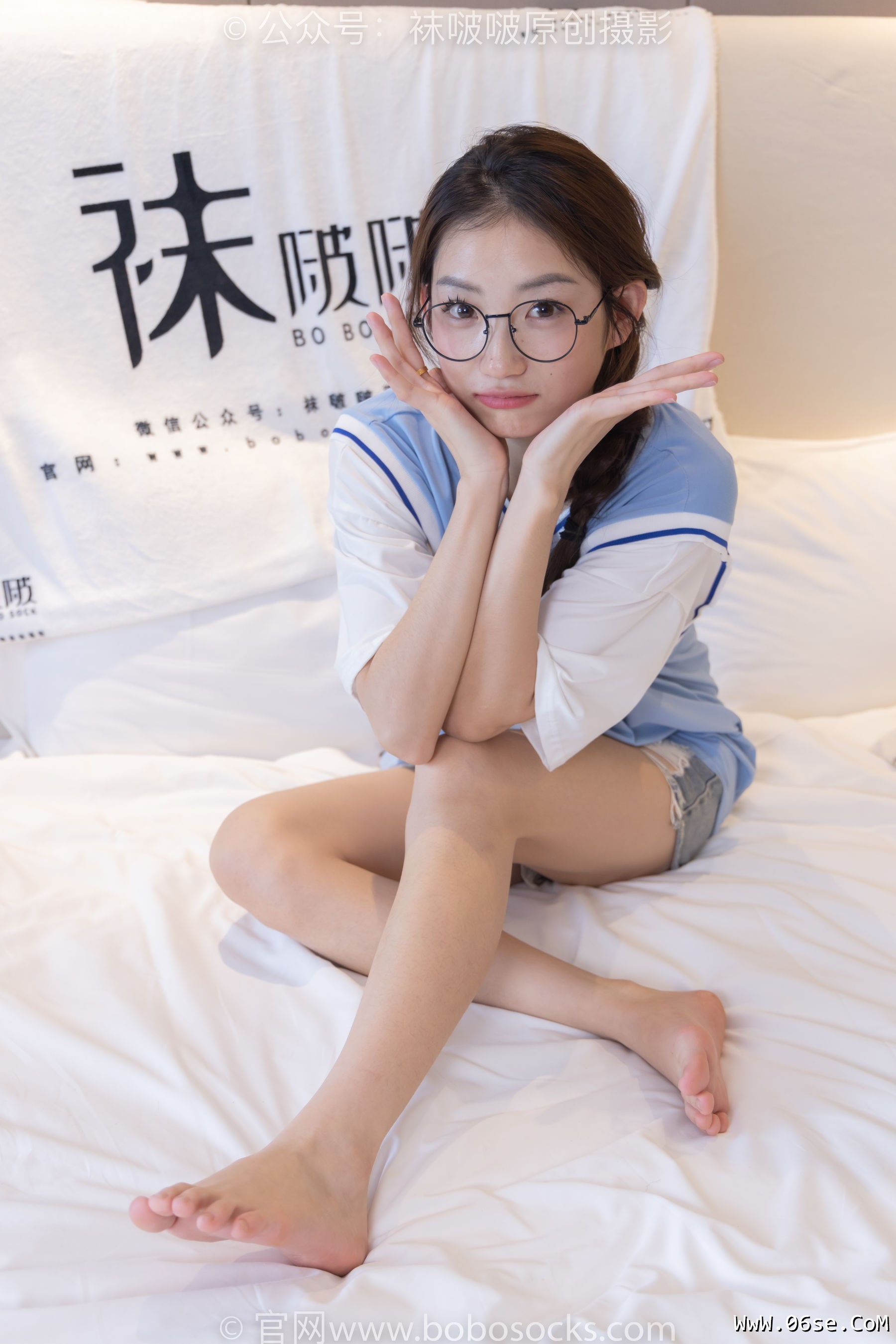 图片[40]-BoBoSocks袜啵啵 No.217 小沫-高跟鞋、皮鞋、短肉丝、自然穿脏白棉袜[150P]-六色网