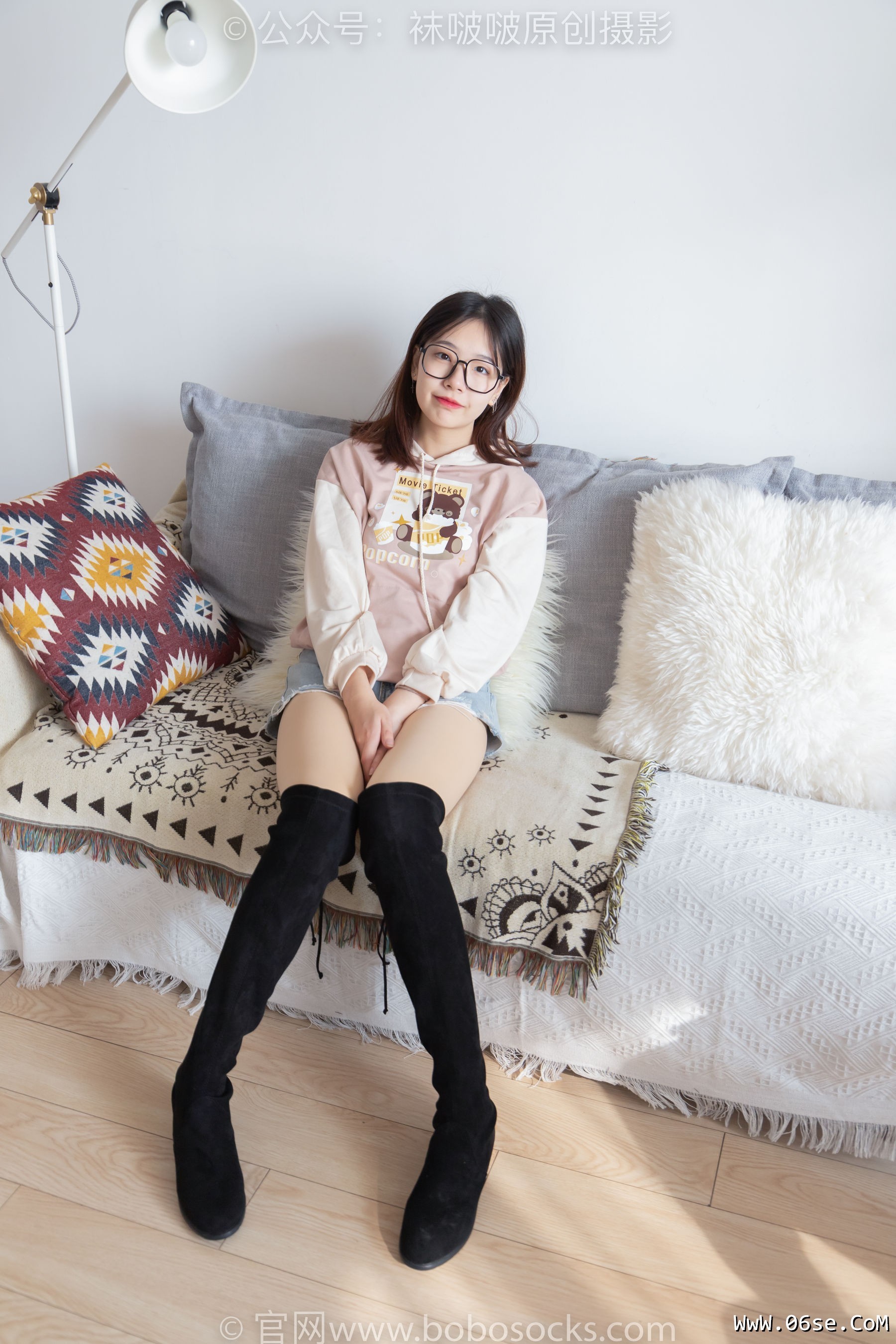 图片[51]-BoBoSocks袜啵啵 No.218 小甜豆-长靴、厚肉丝[140P]-六色网