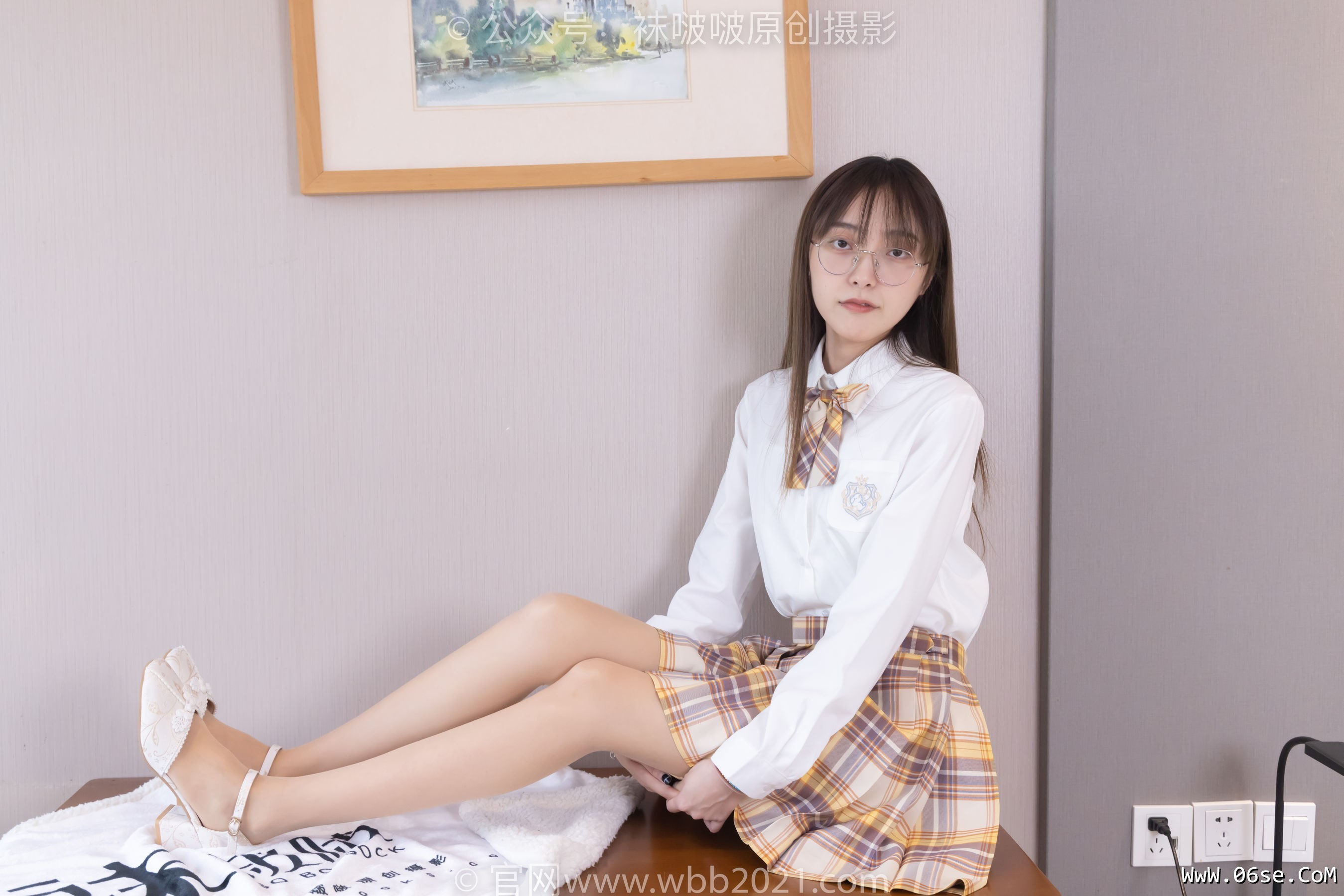 图片[72]-BoBoSocks袜啵啵 No.374 稚予 -高跟鞋、肉丝[150P]-六色网