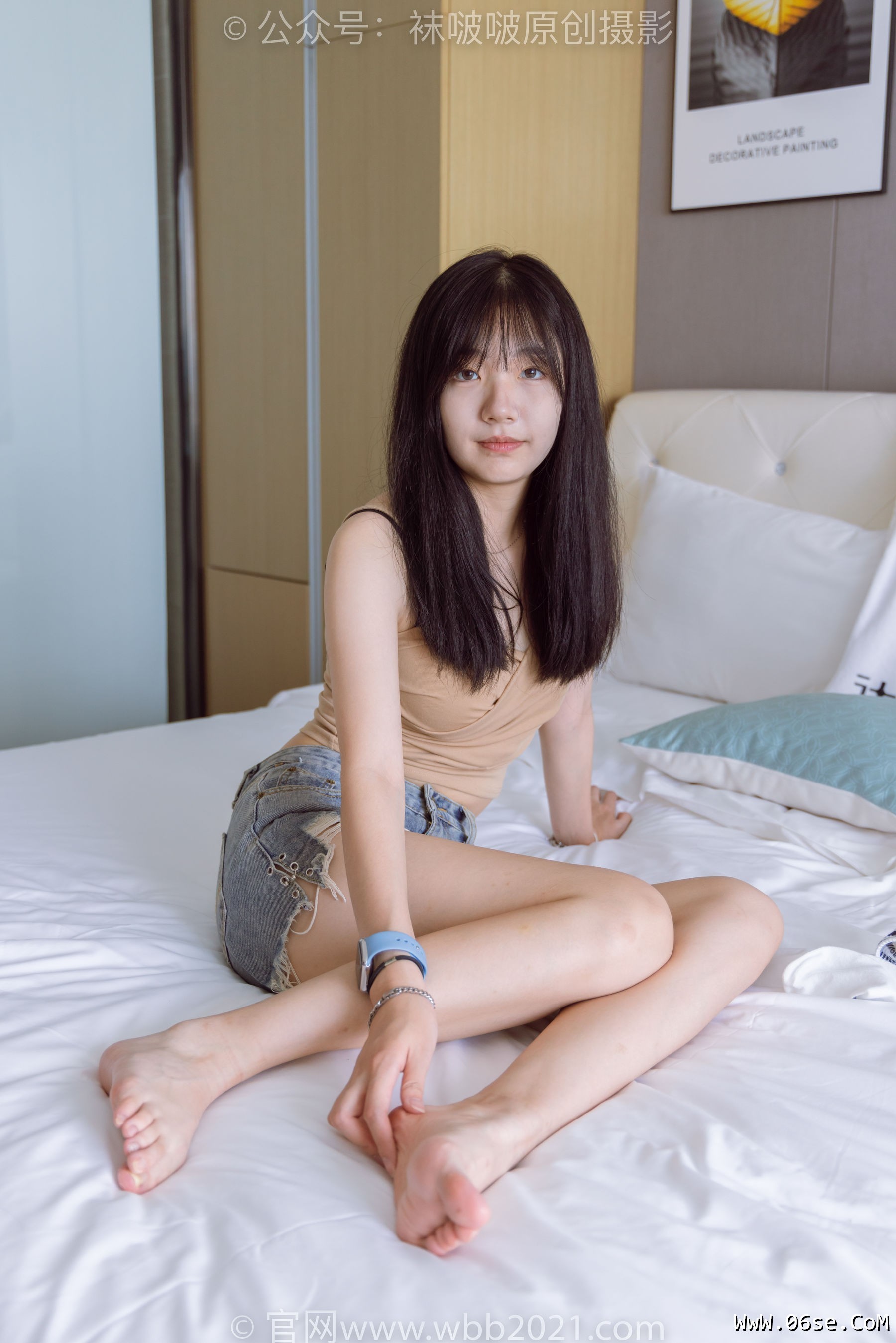 图片[59]-BoBoSocks袜啵啵 No.441 小甜豆 -高跟长靴、白棉袜、裸足[179P]-六色网
