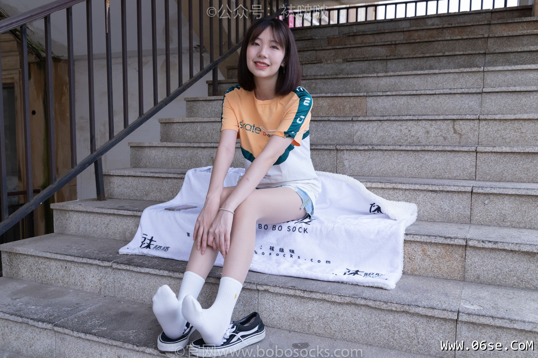 图片[44]-BoBoSocks袜啵啵 No.069 小甜豆-vans板鞋、白棉袜、肉丝[135P]-六色网