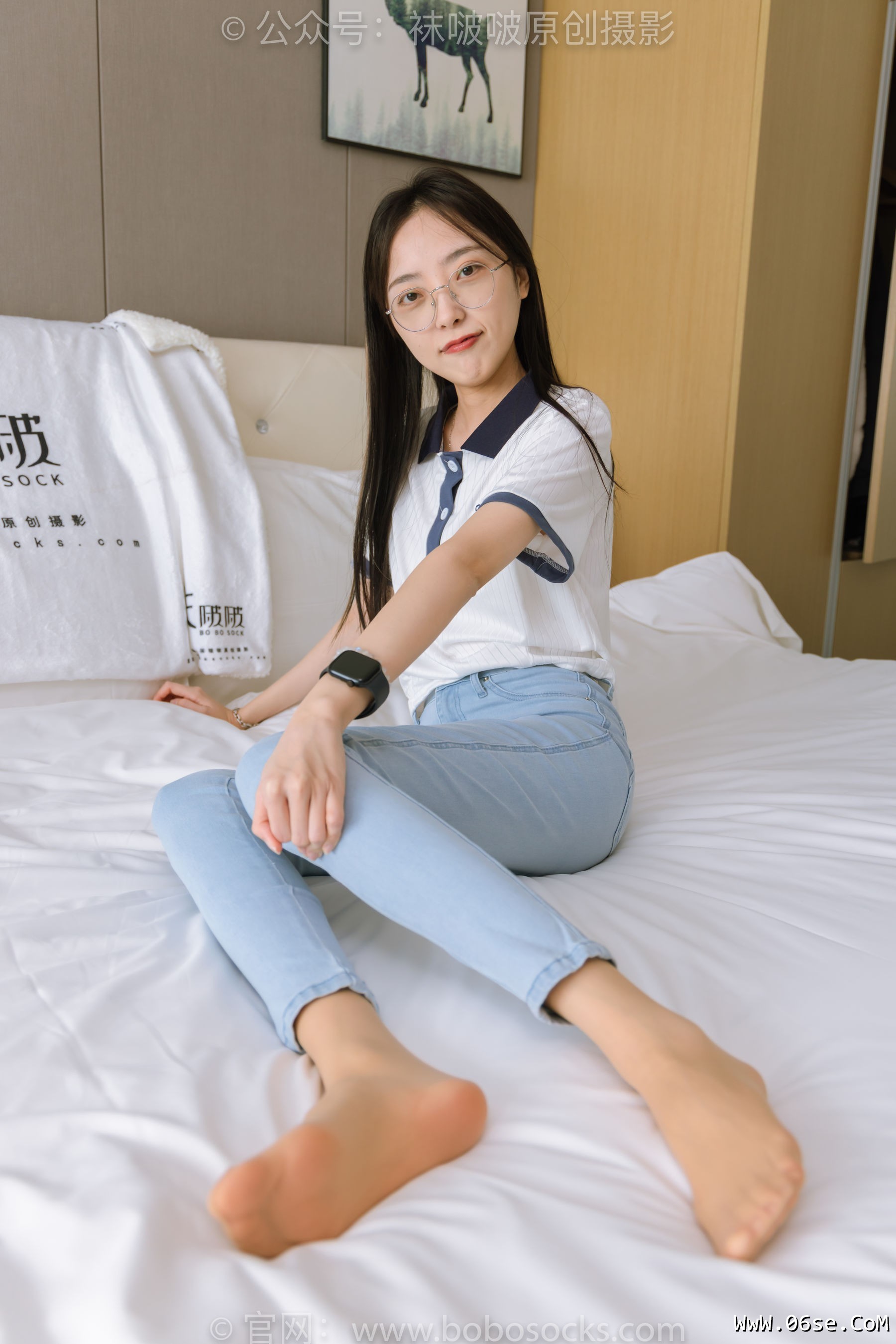 图片[109]-BoBoSocks袜啵啵 No.161 稚予-贝壳头板鞋、肉丝、裤里丝[140P]-六色网