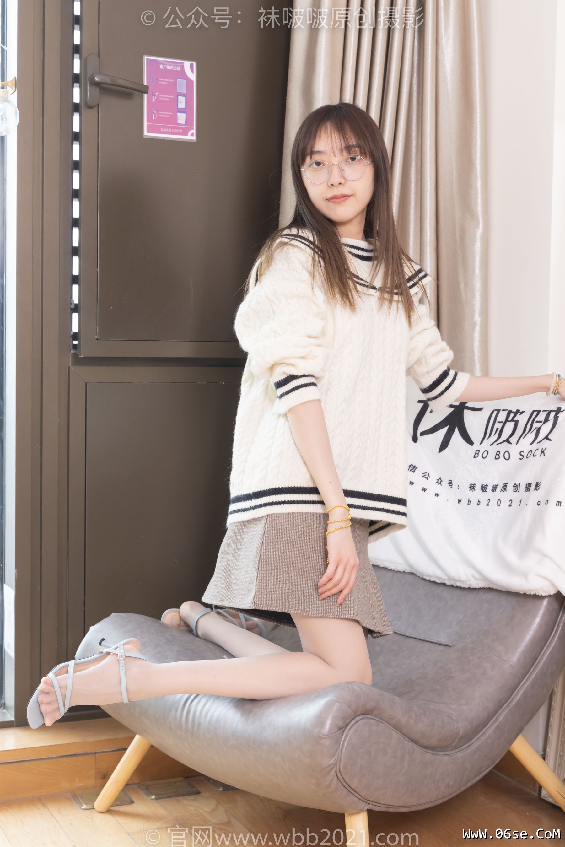图片[30]-BoBoSocks袜啵啵 No.361 稚予 -高跟凉鞋、平底鞋、超薄黑丝、灰丝[160P]-六色网