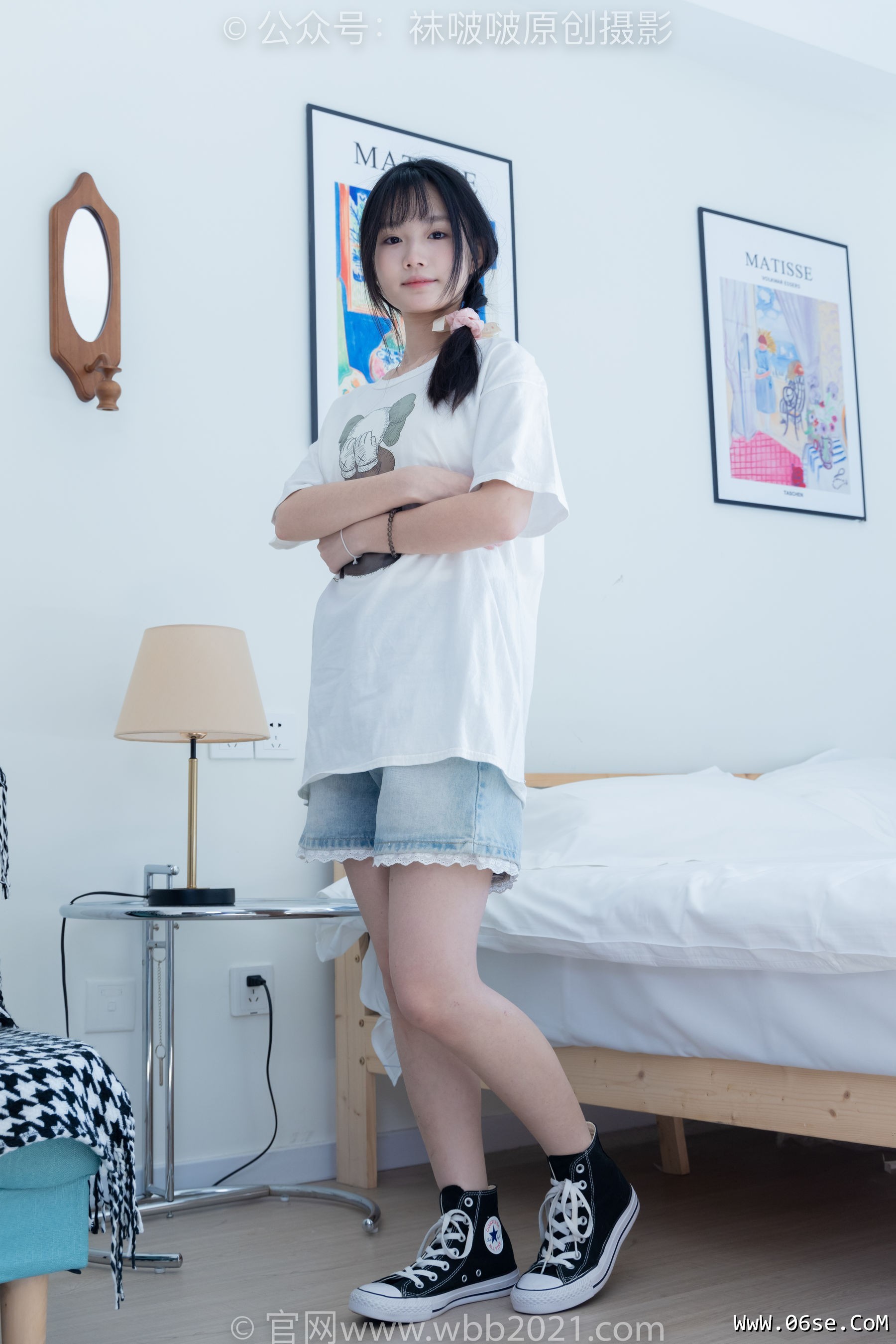 图片[85]-BoBoSocks袜啵啵 No.331 甜甜圈 -板鞋、白棉袜、裸足[144P]-六色网