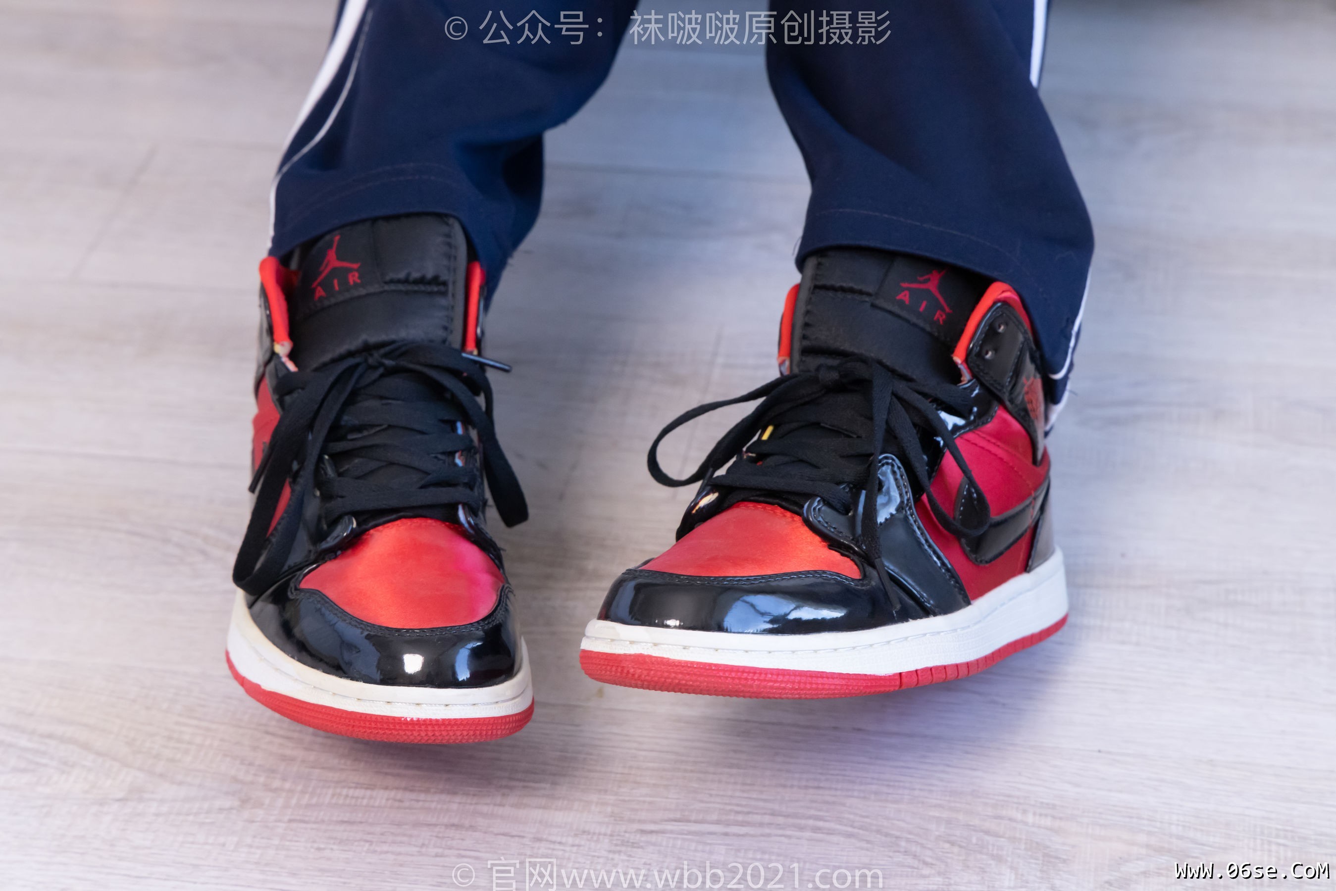 图片[2]-BoBoSocks袜啵啵 No.398 稚予 -板鞋、白船袜、裸足、裸足[150P]-六色网