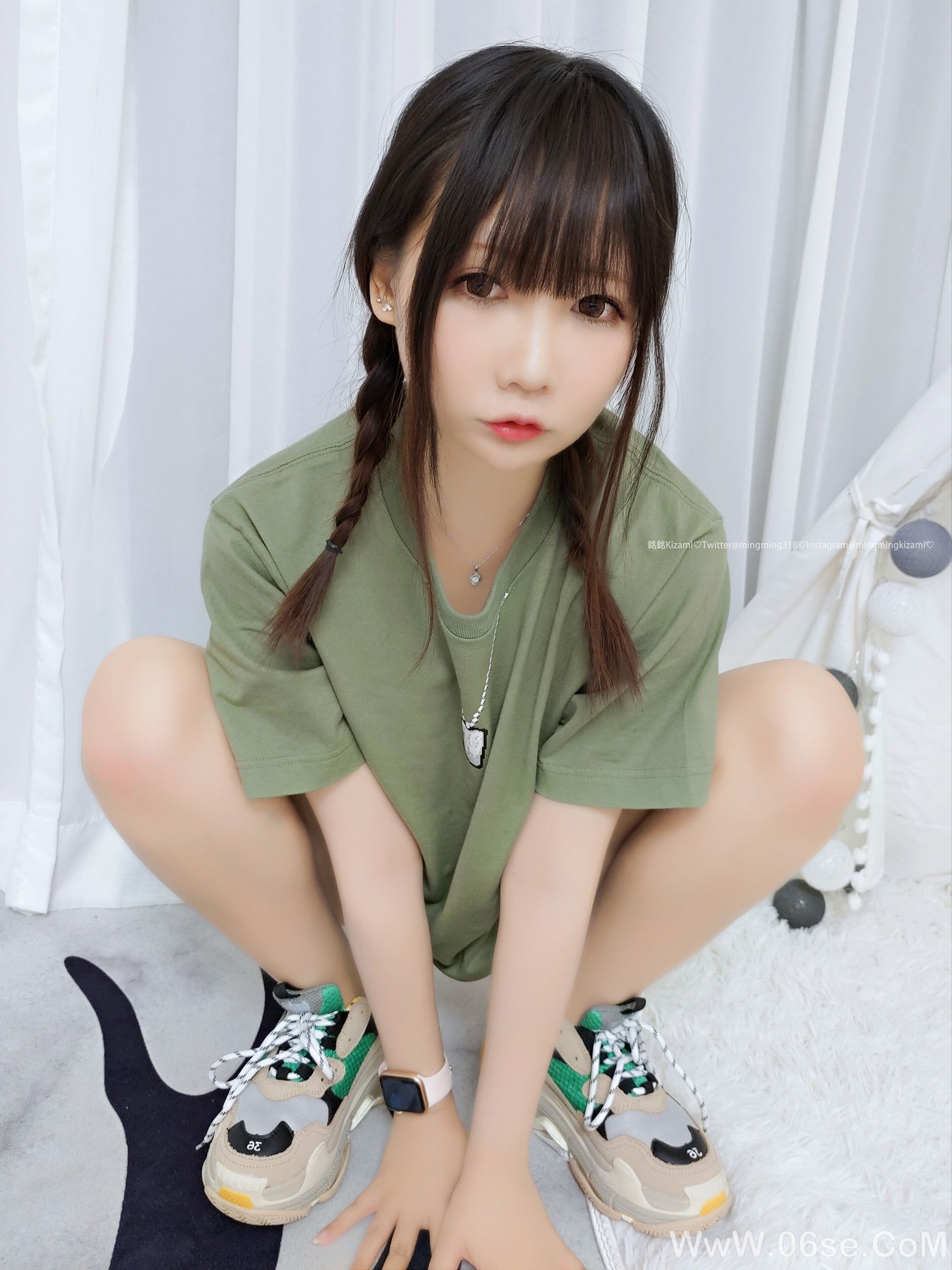 图片[68]-銘銘Kizami 自撮りVol.018 居家小可爱[101P]-六色网