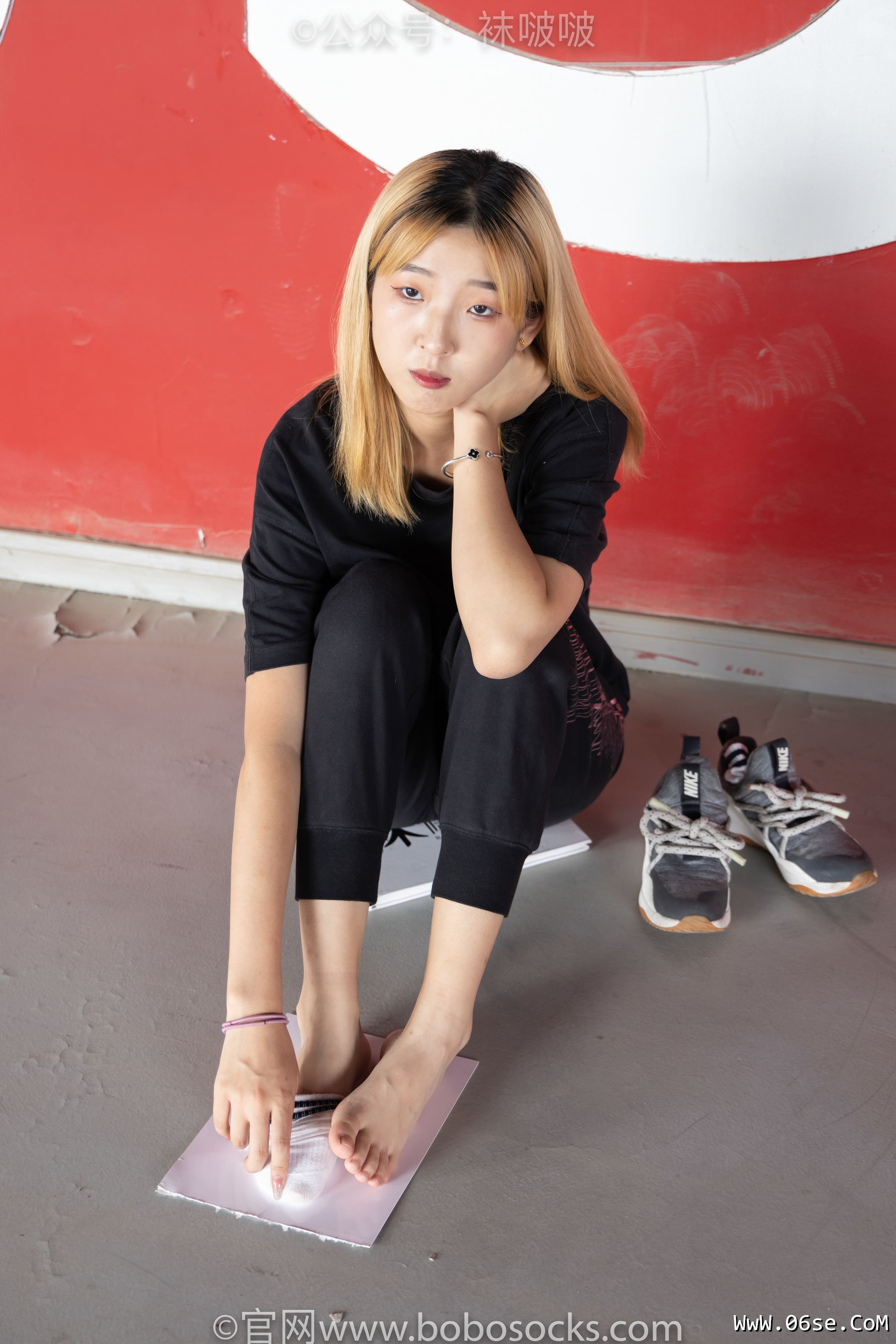 图片[97]-BoBoSocks袜啵啵 No.018 木木-运动鞋、白棉袜、裸足[136P]-六色网