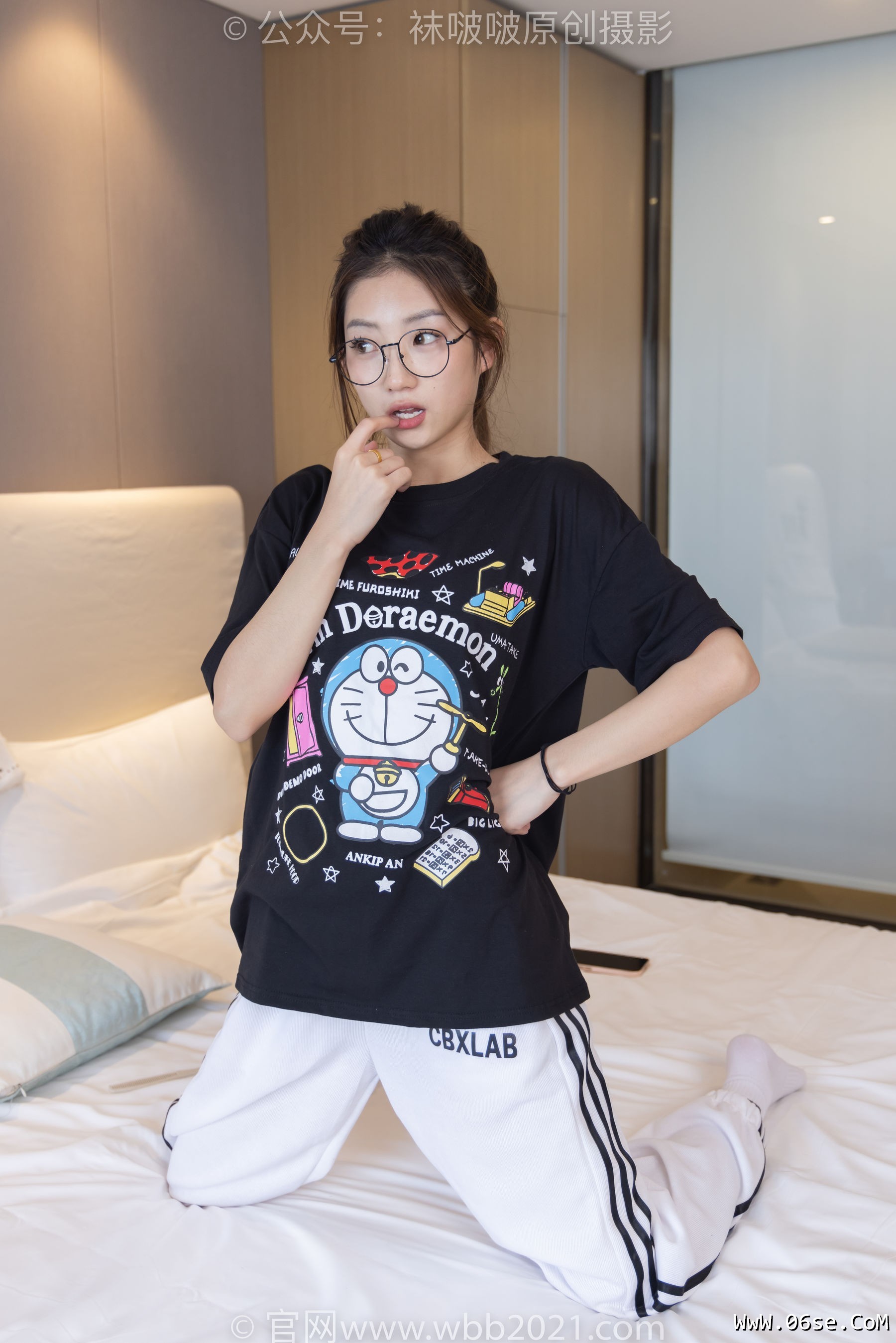 图片[97]-BoBoSocks袜啵啵 No.382 小沫 -板鞋、白棉袜[143P]-六色网