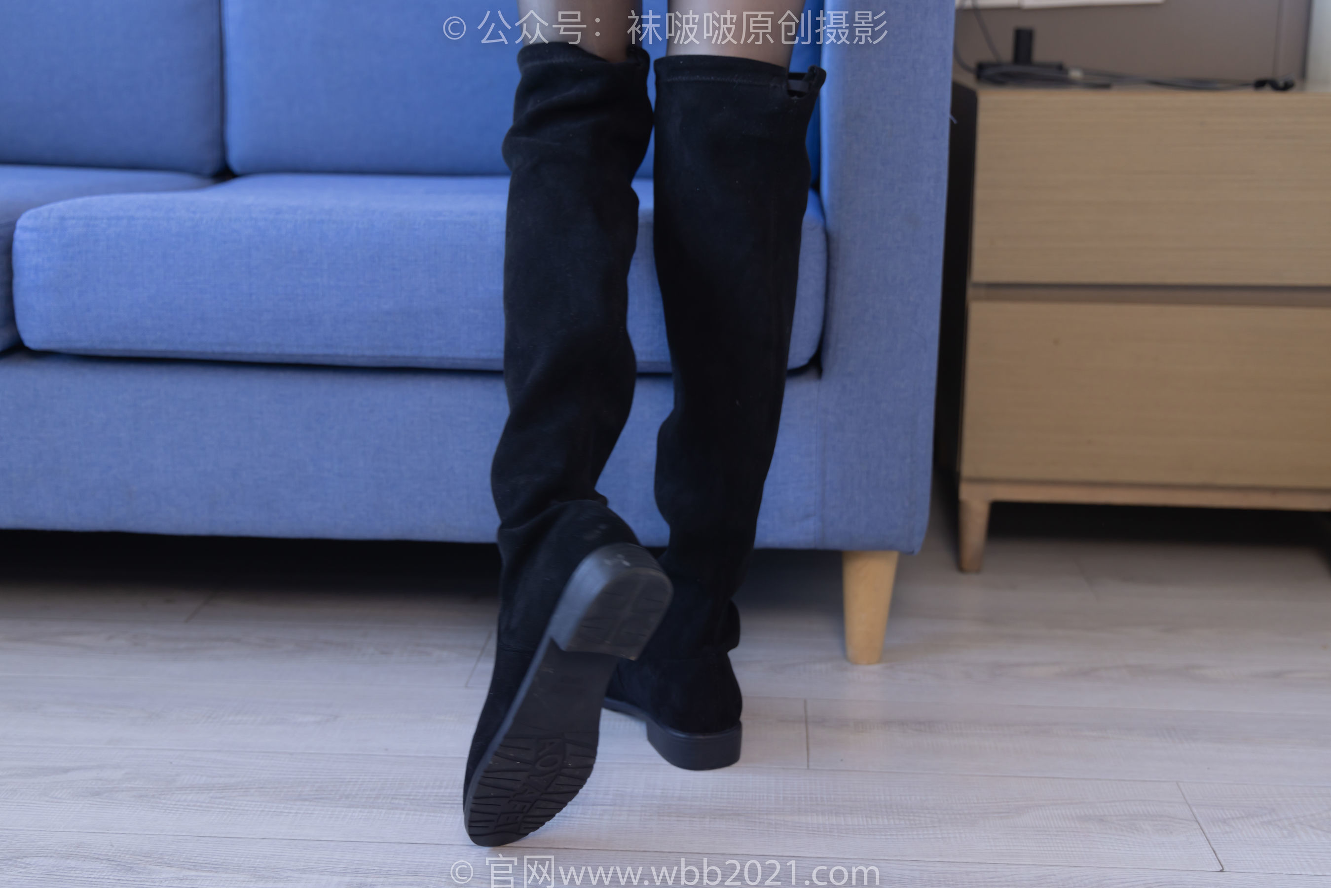 图片[114]-BoBoSocks袜啵啵 No.259 稚予 -两双长靴、油亮黑丝[149P]-六色网