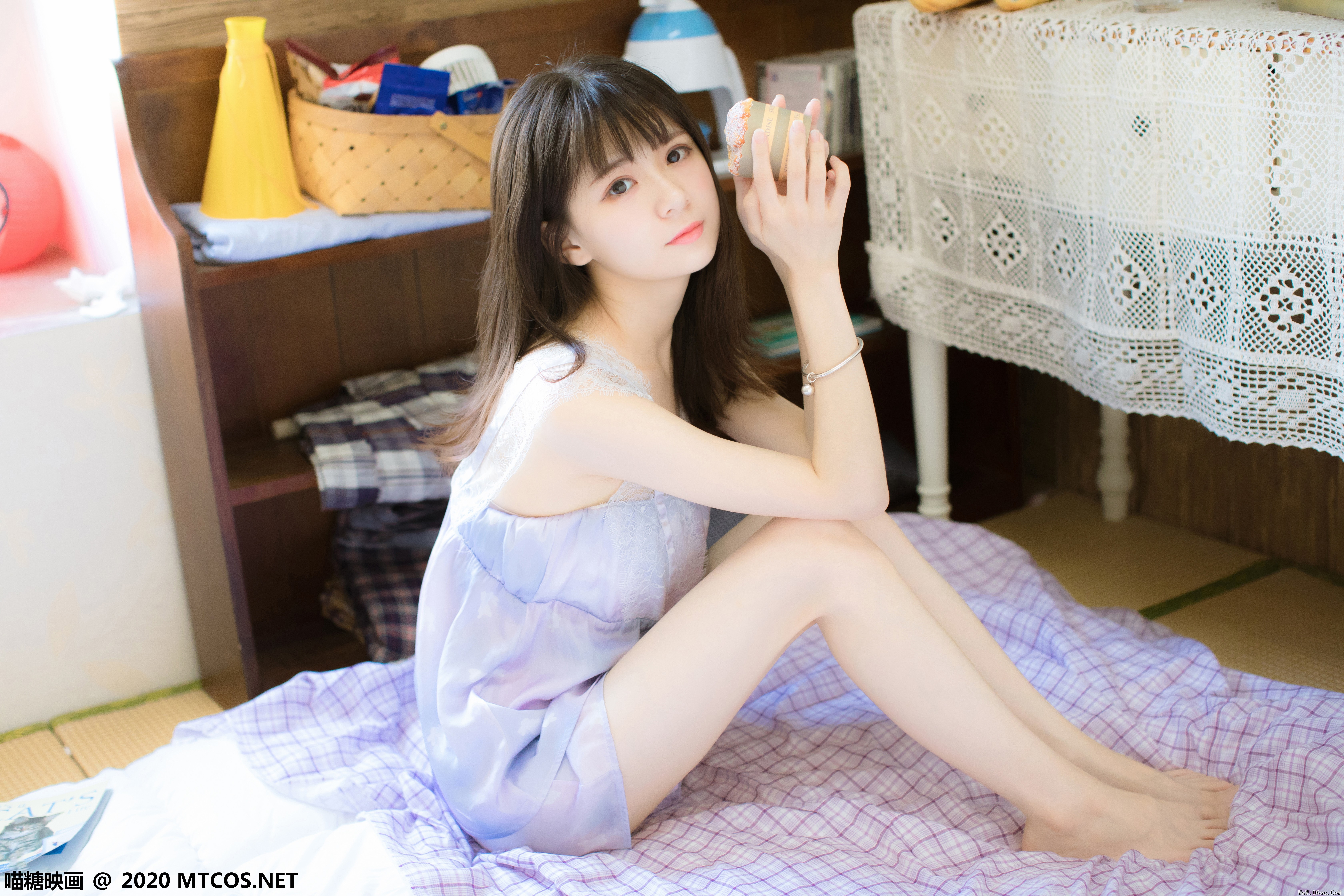 图片[19]-喵糖映画 VOL.321 蓝色私房[20P／418MB]-六色网