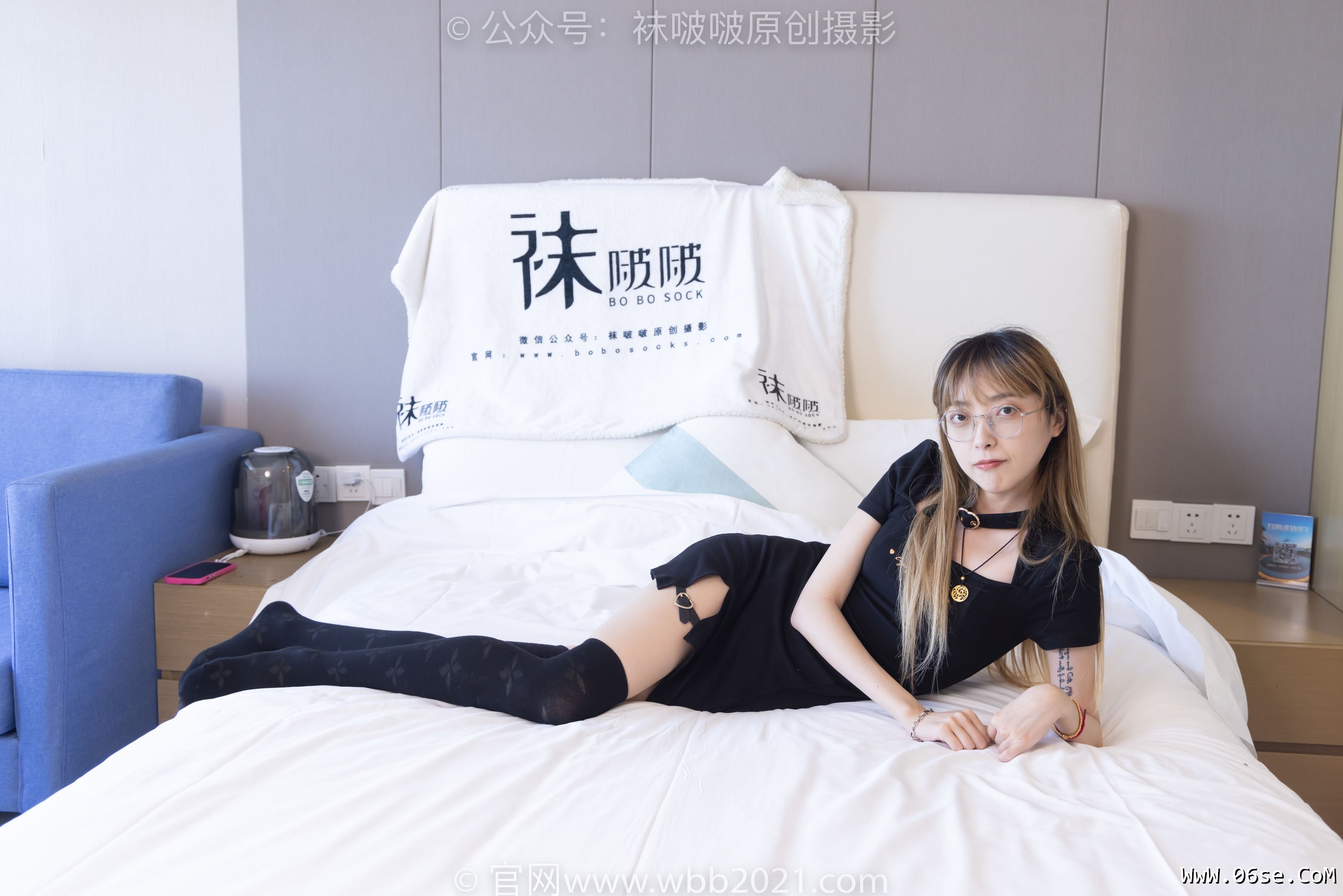 图片[92]-BoBoSocks袜啵啵 No.270 稚予 -高跟鞋、皮鞋、厚黑丝、黑色大腿棉袜[149P]-六色网