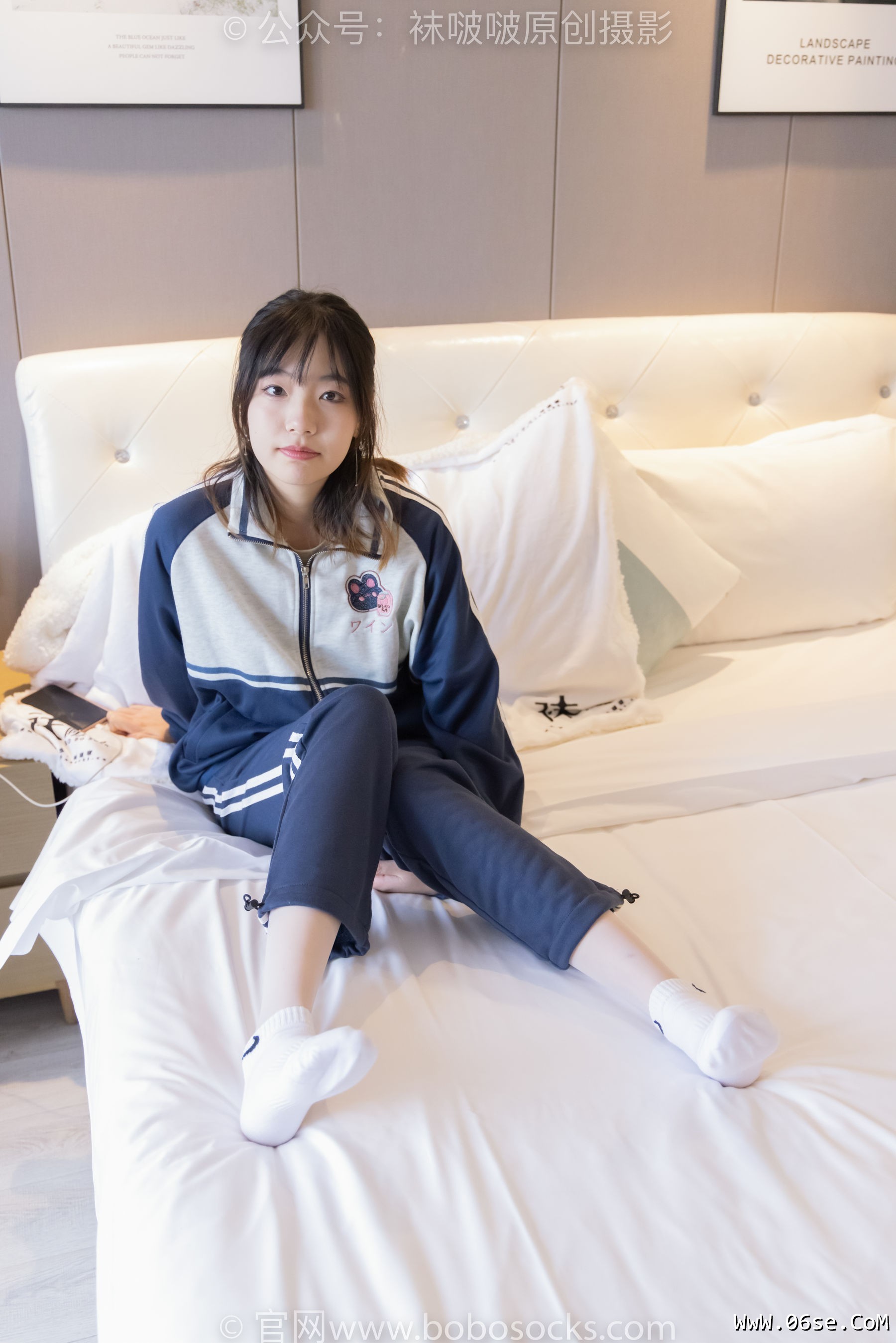 图片[99]-BoBoSocks袜啵啵 No.226 小甜豆-运动鞋、白棉袜、白丝[140P]-六色网