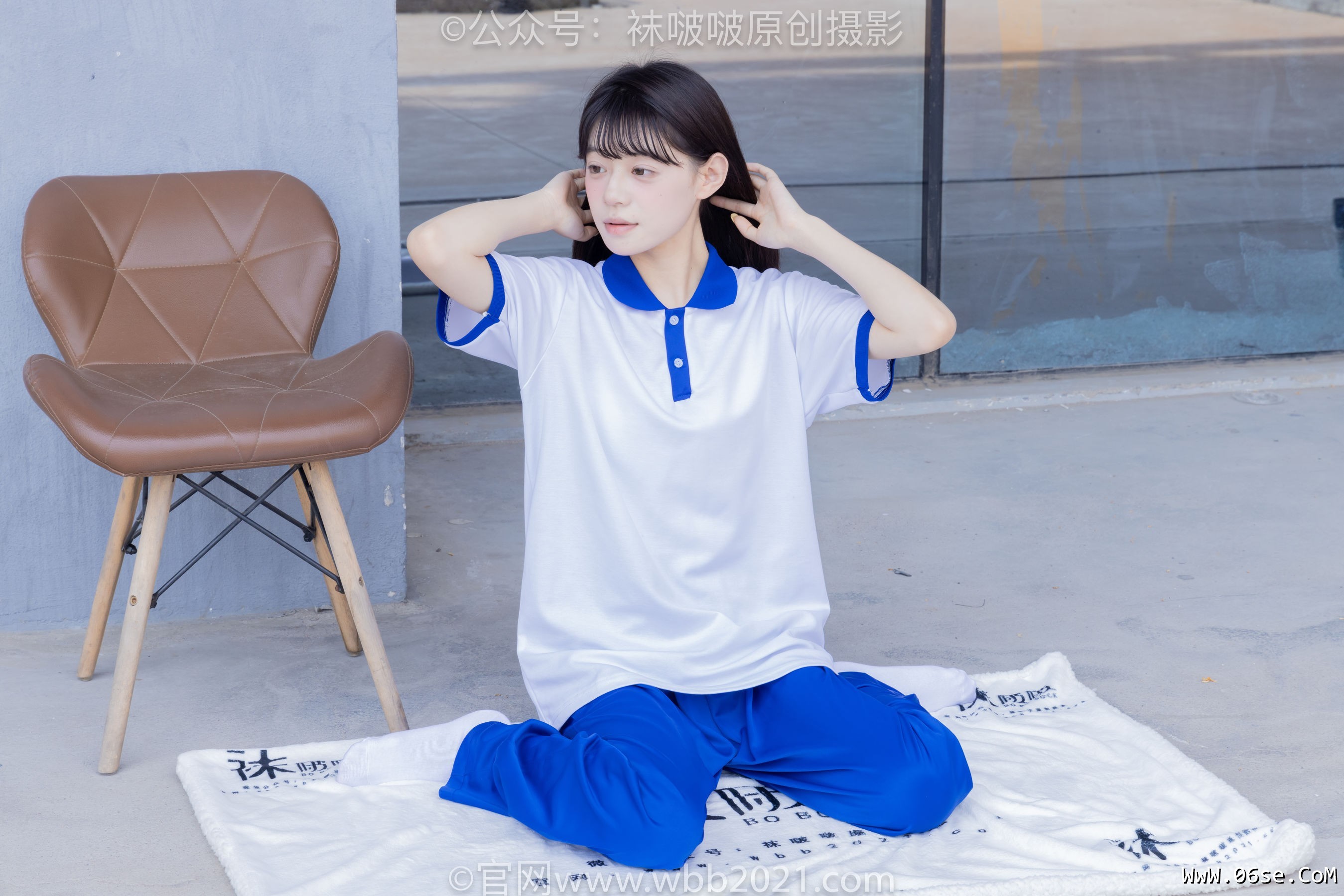 图片[7]-BoBoSocks袜啵啵 No.393 糯米 -板鞋、白棉袜、裸足、校服[150P]-六色网