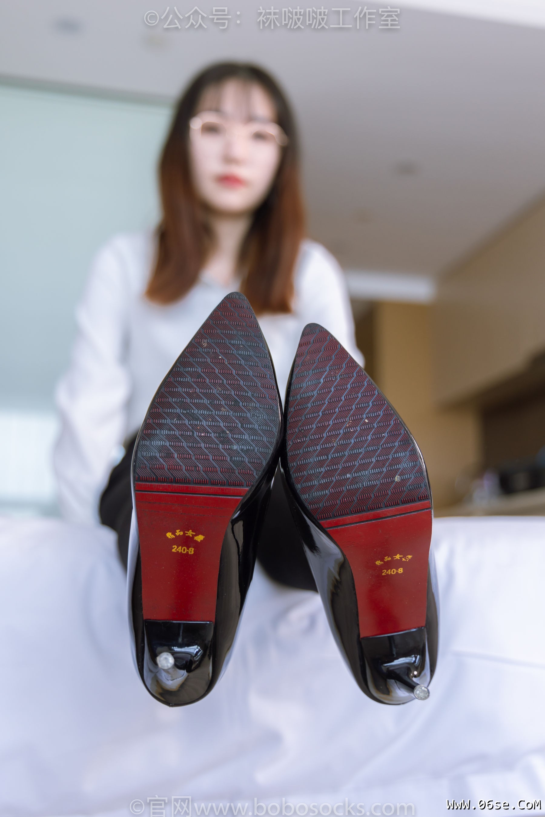 图片[46]-BoBoSocks袜啵啵 No.090 小甜豆-高跟鞋、厚黑丝[140P]-六色网