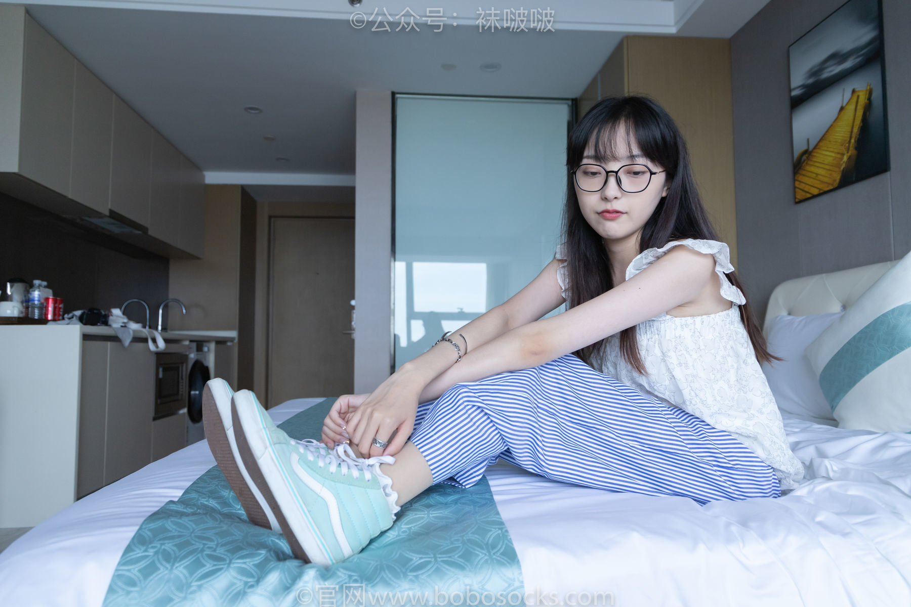 图片[28]-BoBoSocks袜啵啵 No.027 稚予- vans、白色棉袜、肉丝[136P]-六色网