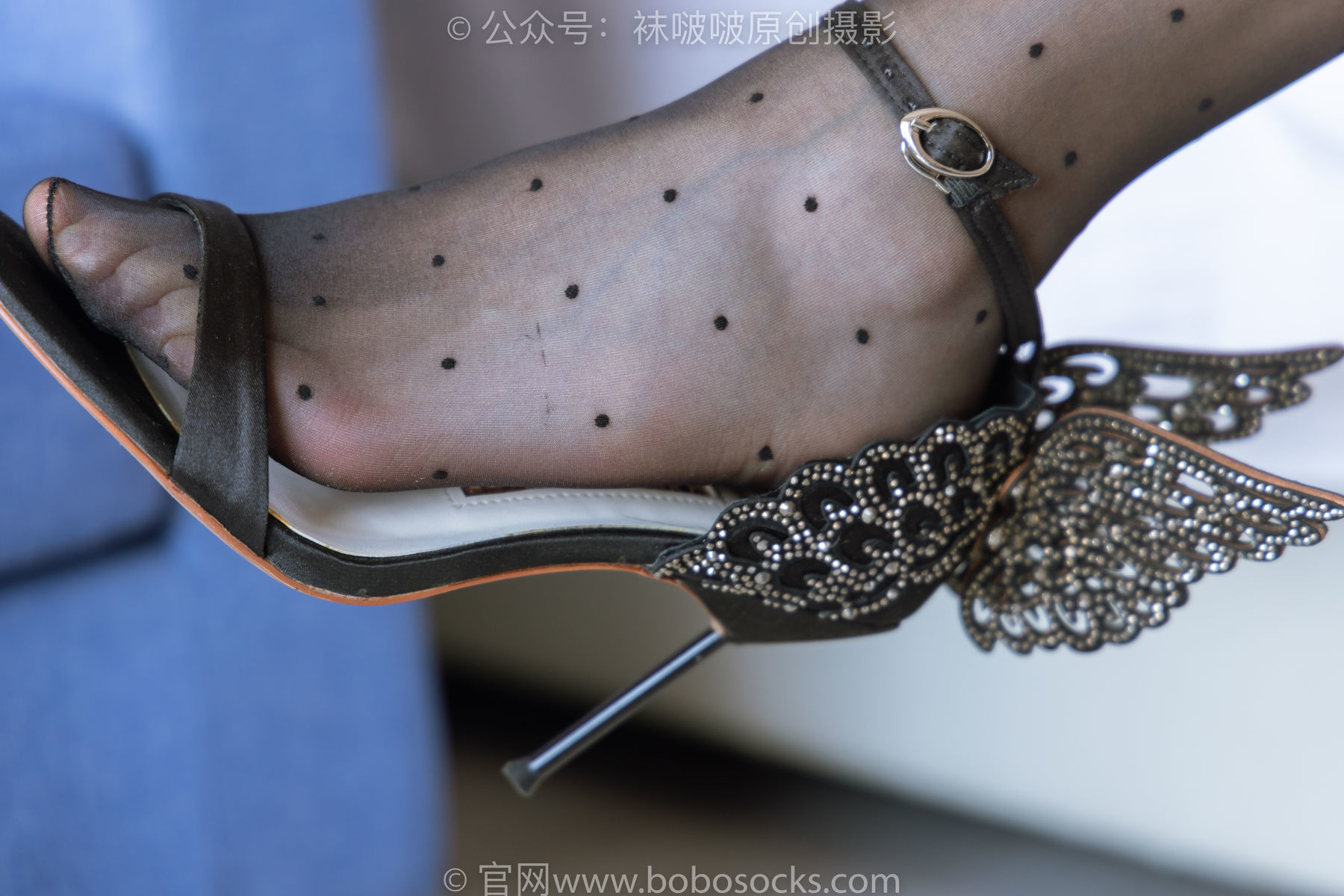 图片[108]-BoBoSocks袜啵啵 No.175 小甜豆-高跟鞋、黑丝 脚尖透明款[140P]-六色网