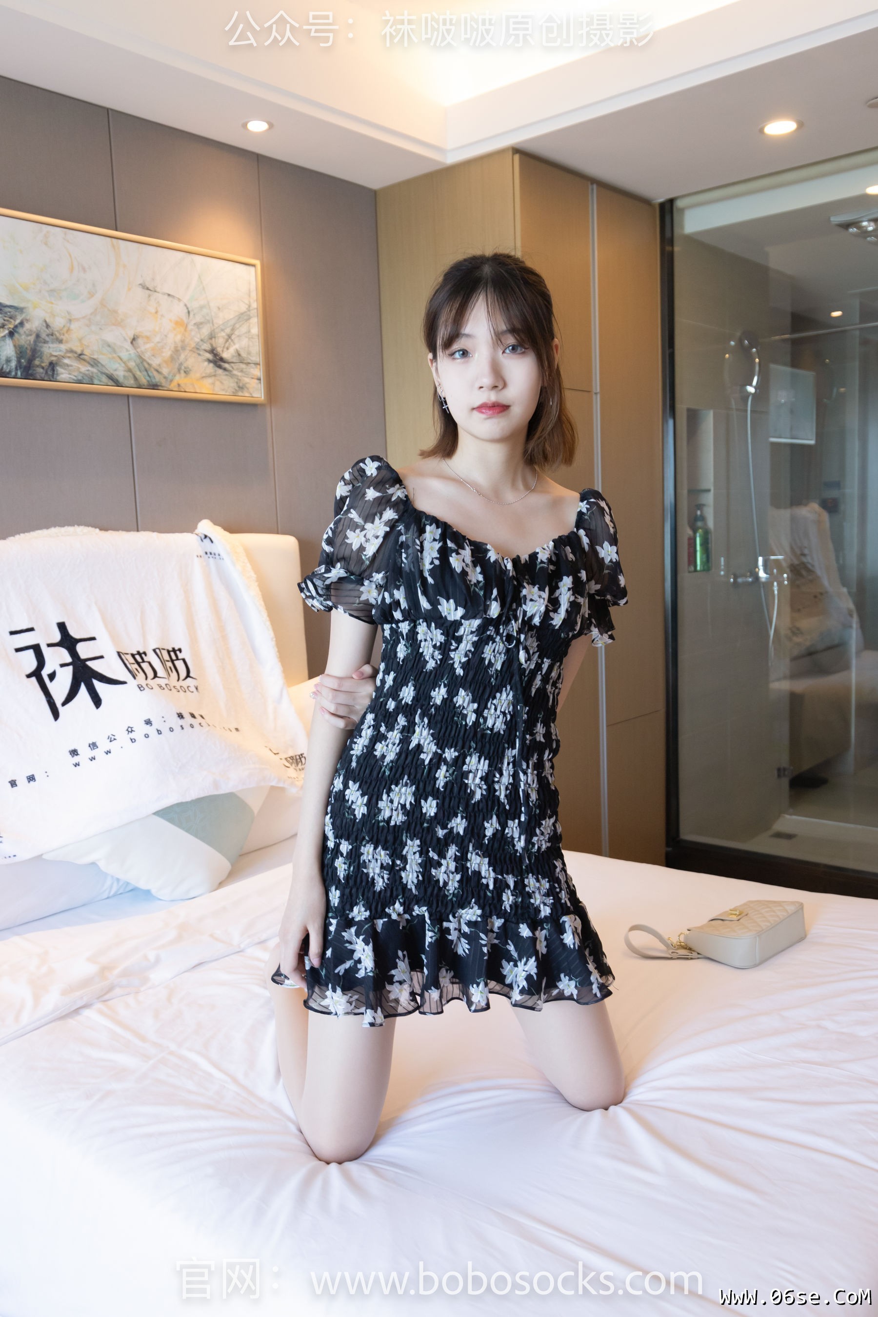 图片[23]-BoBoSocks袜啵啵 No.145 小甜豆-华伦天奴高跟鞋、肉丝[136P]-六色网
