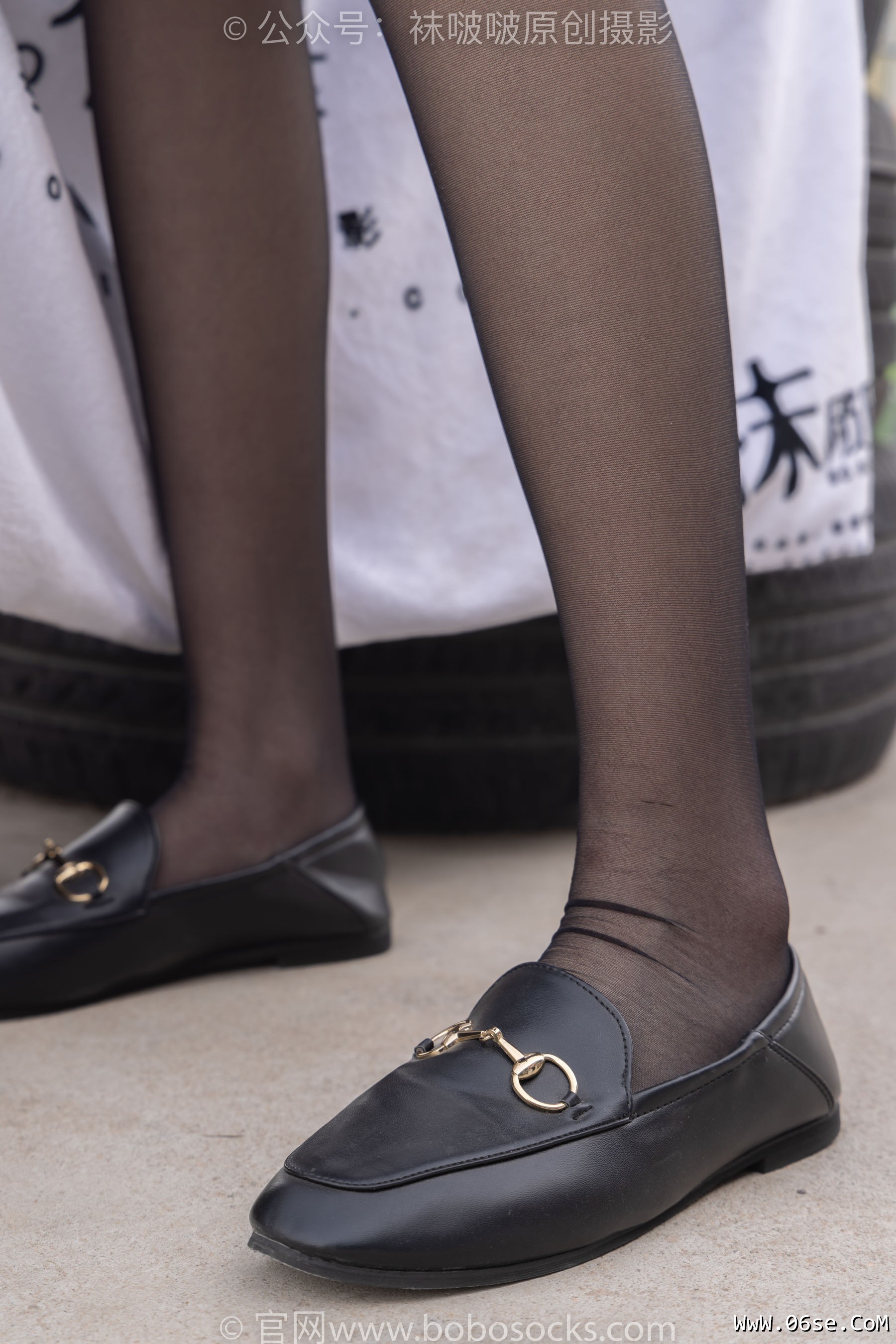 图片[20]-BoBoSocks袜啵啵 No.227 小甜豆-皮鞋、黑丝、裸足[150P]-六色网
