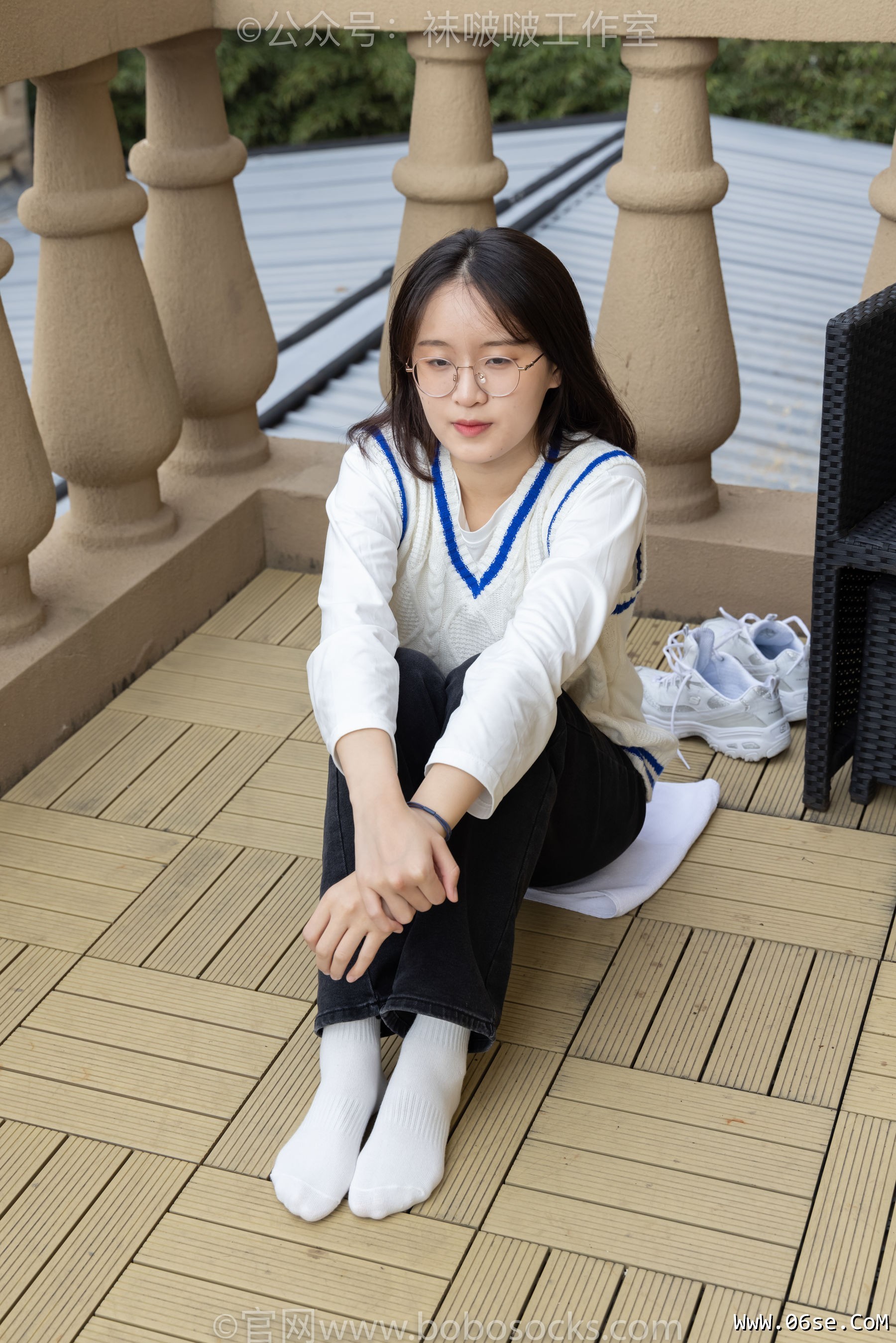 图片[52]-BoBoSocks袜啵啵 积分限定作品007 熊熊-运动鞋、白棉袜、裸足[134P]-六色网