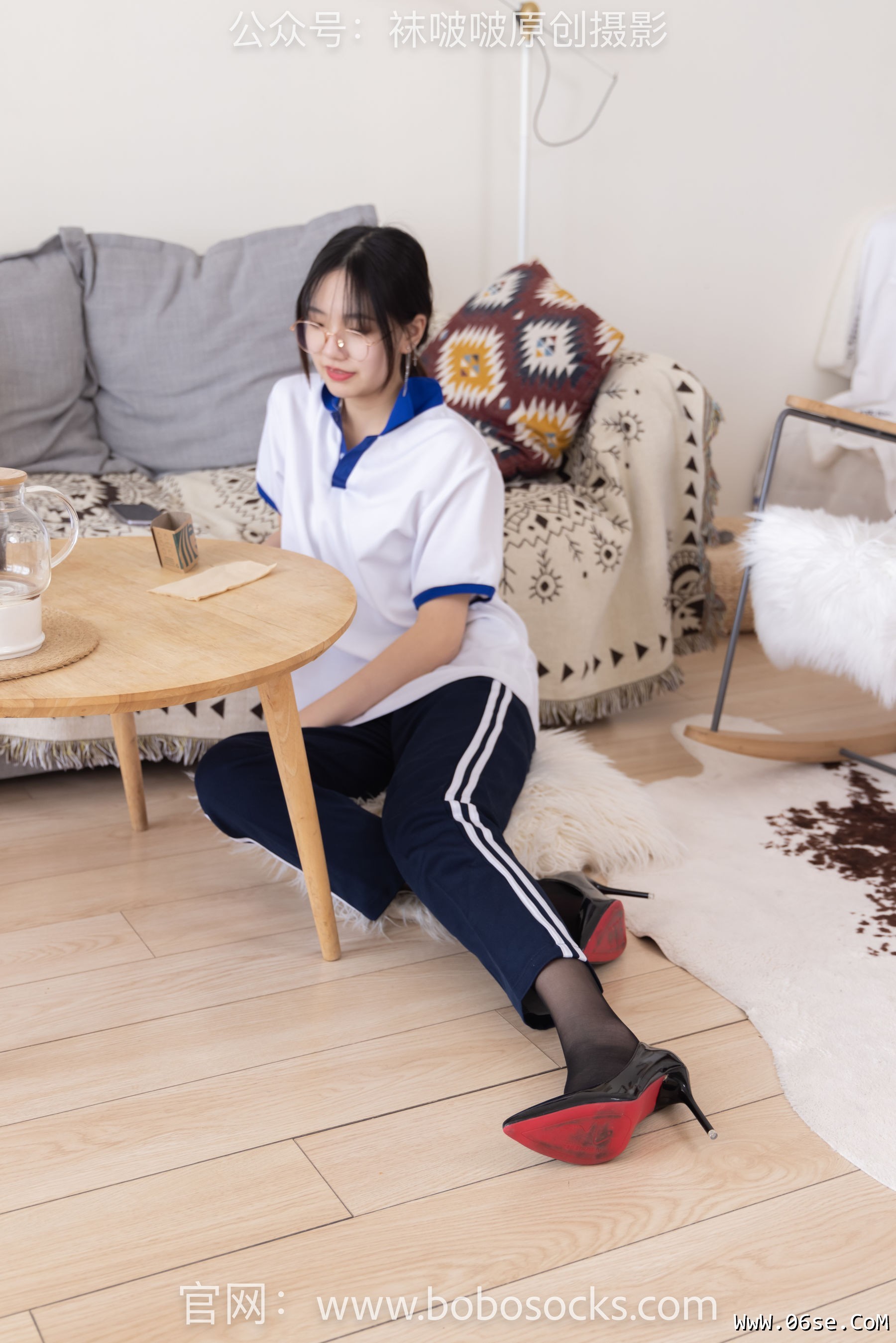 图片[64]-BoBoSocks袜啵啵 No.135 小甜豆-高跟鞋、黑丝、裸足[140P]-六色网
