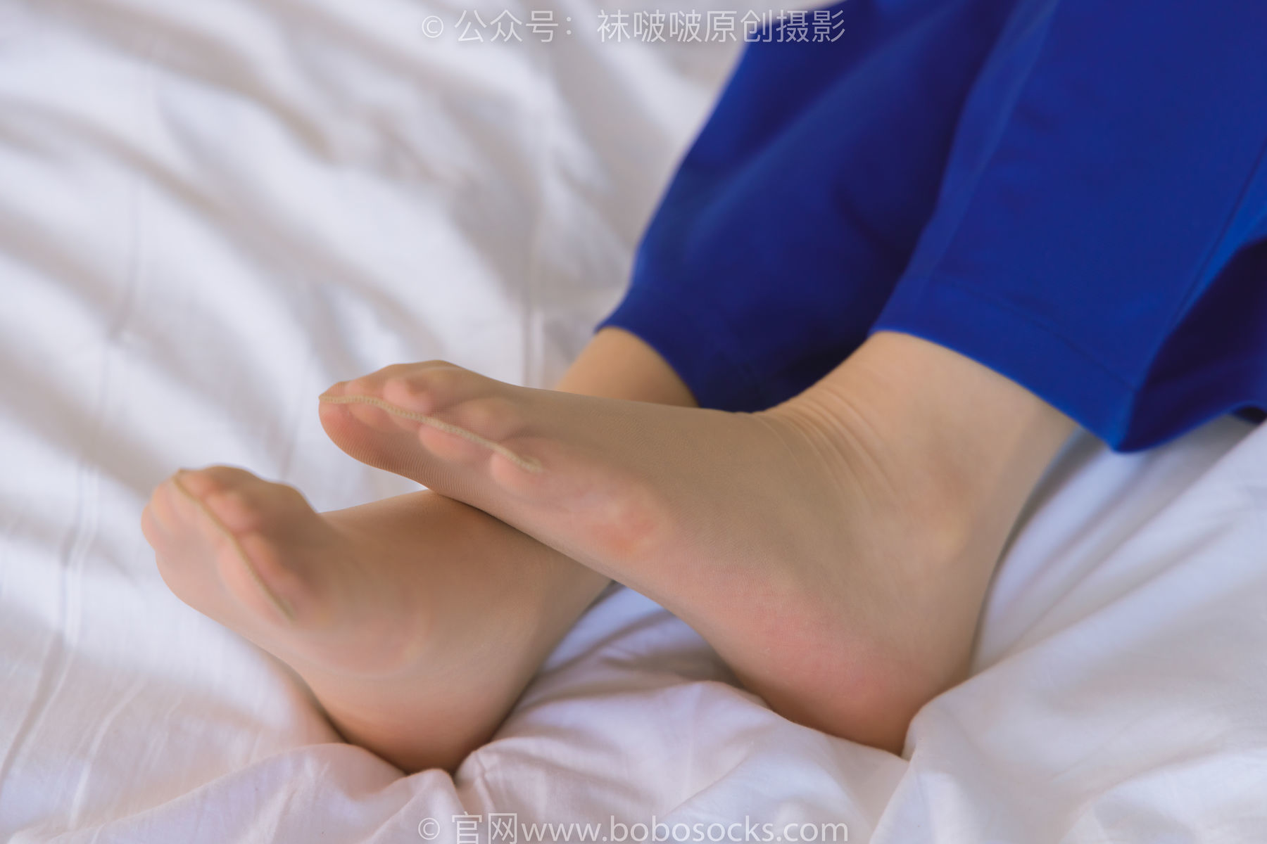 图片[18]-BoBoSocks袜啵啵 No.193 小沫-贝壳头板鞋、白棉袜、肉丝、校服裤里丝[140P]-六色网