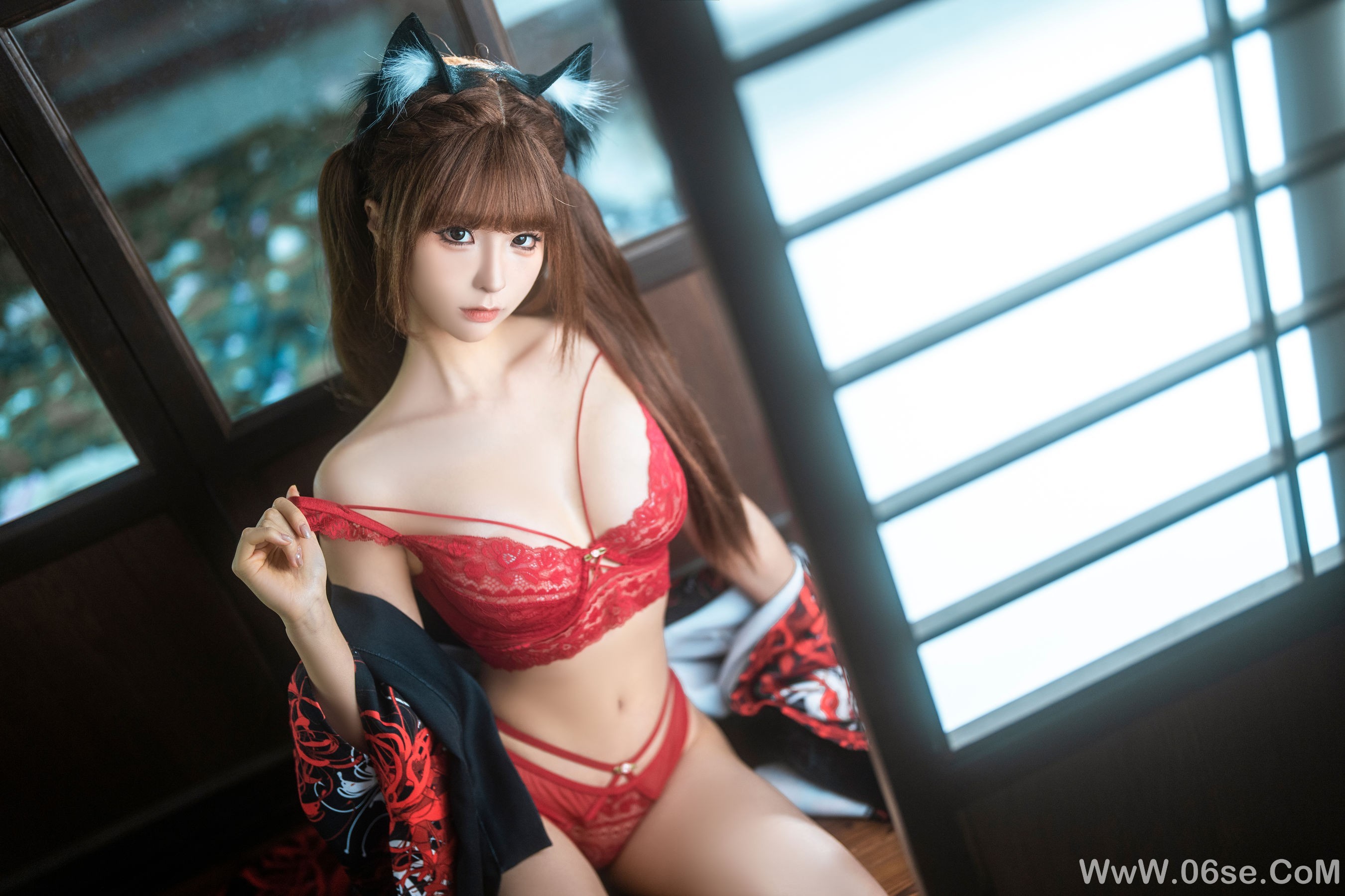 图片[14]-动漫博主蠢沫沫 – 捆绑和服[55P]-六色网