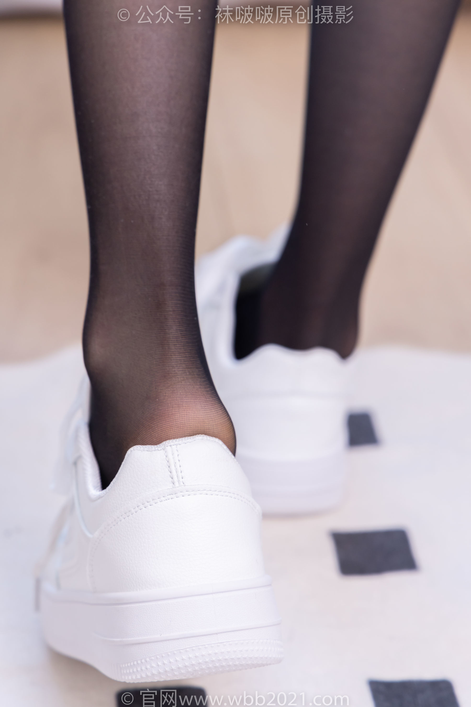 图片[68]-BoBoSocks袜啵啵 No.407 稚予 -板鞋、黑丝[140P]-六色网
