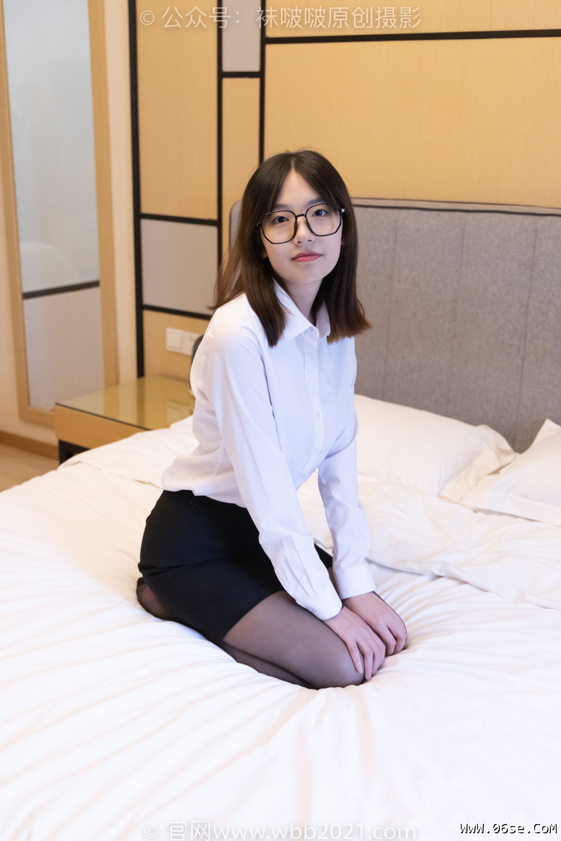 图片[19]-BoBoSocks袜啵啵 No.244 小甜豆 -高跟鞋、黑丝、ol制服[134P]-六色网