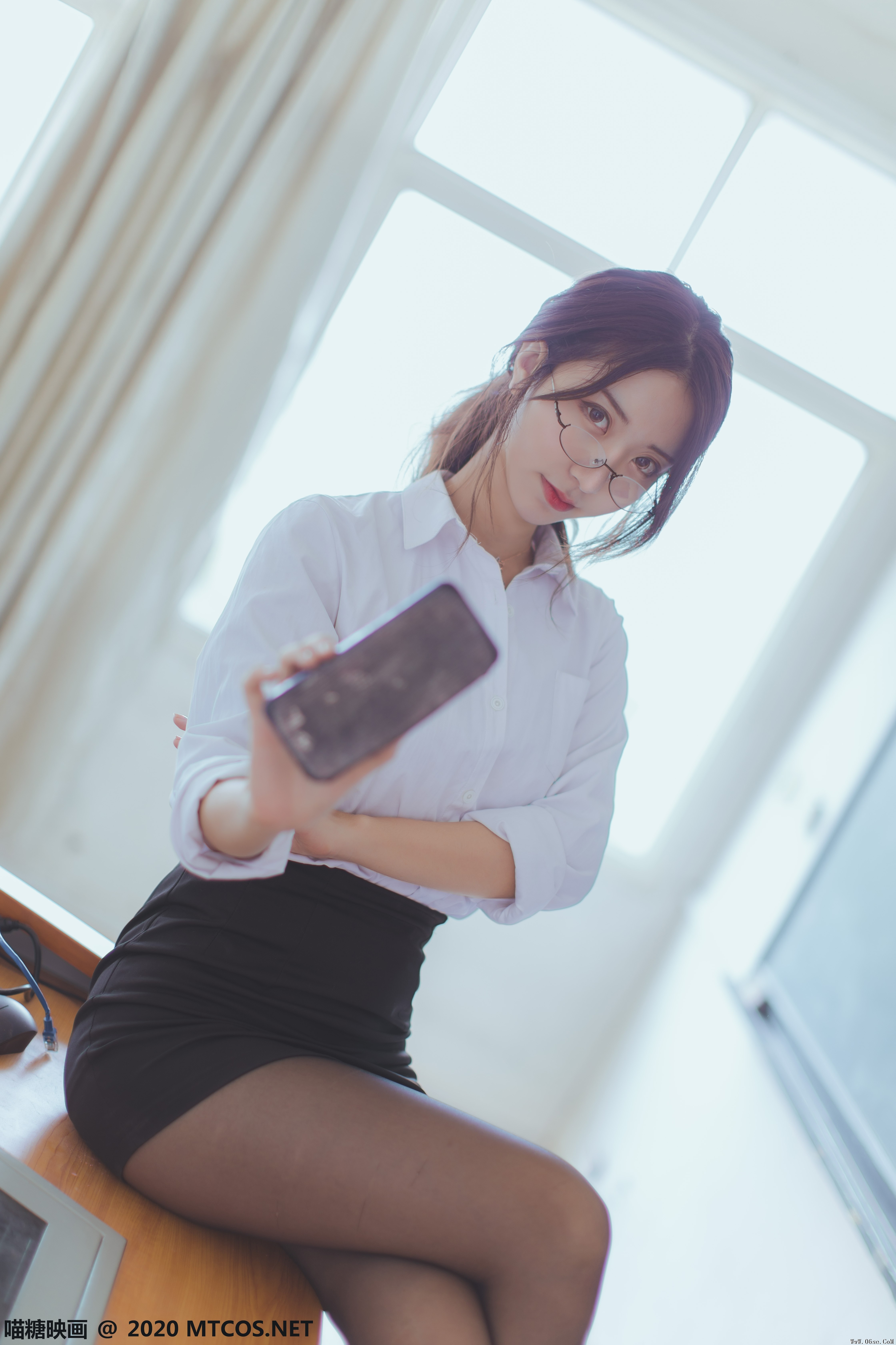 图片[10]-喵糖映画 VOL.282 OL制服 [29P-217MB]-六色网