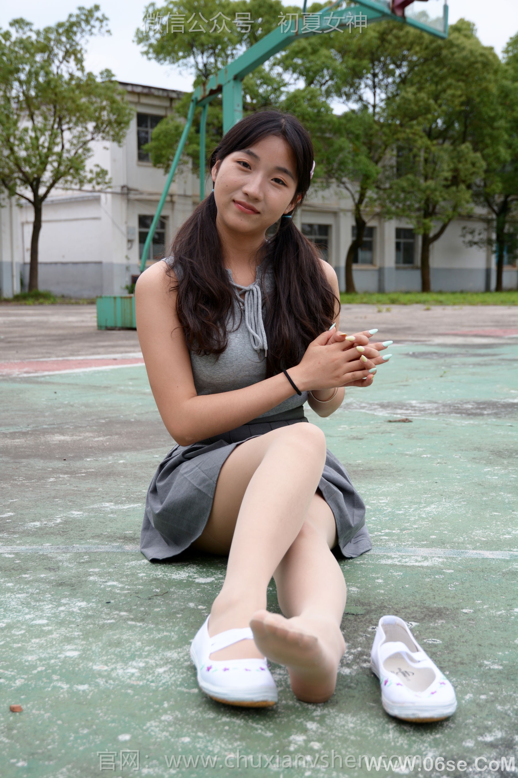 图片[112]-初夏女神 No.250 点点 秋天问候[150P]-六色网