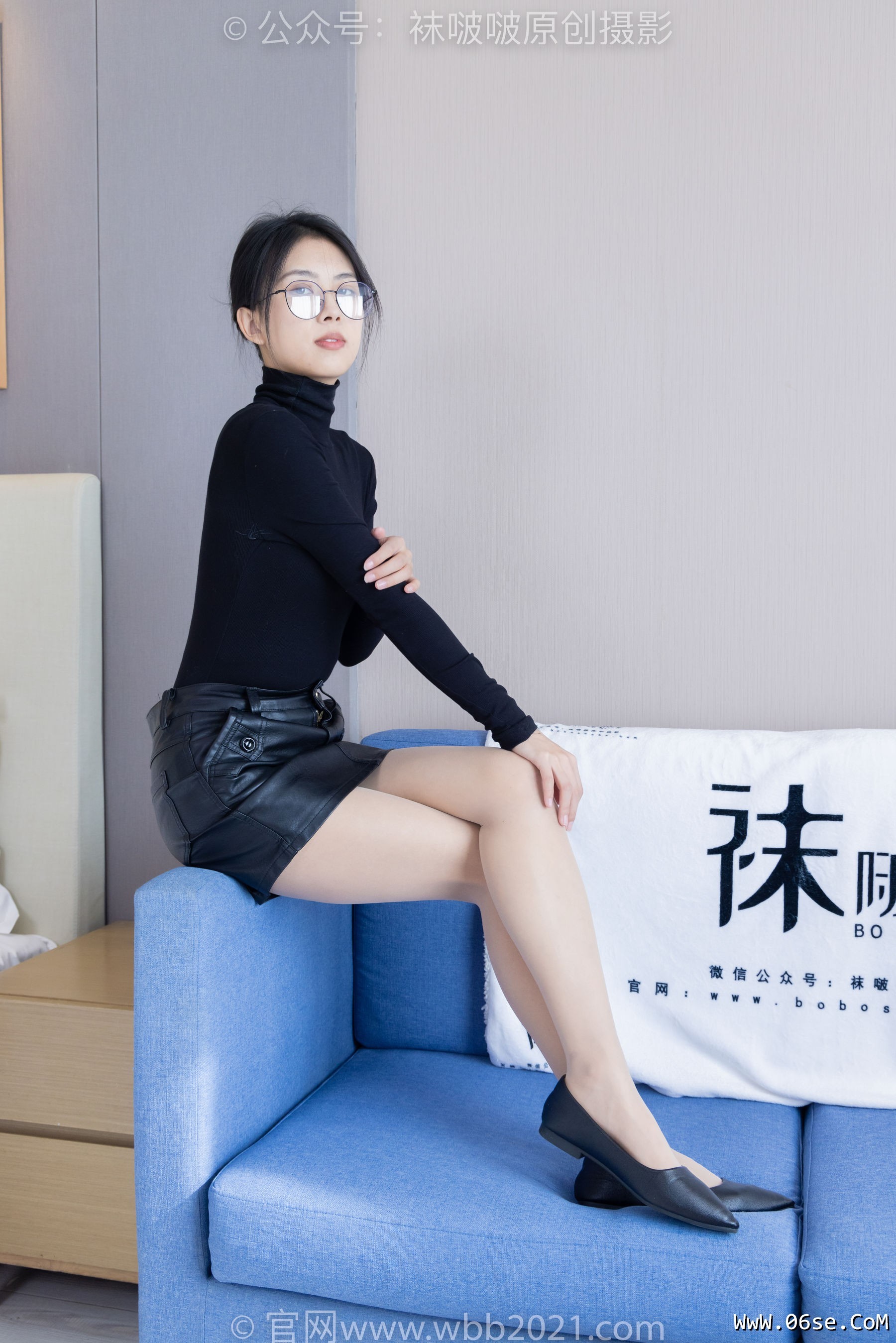 图片[54]-BoBoSocks袜啵啵 No.342 奶油 -平底鞋、肉丝、老头乐挠脚心剧情[140P]-六色网