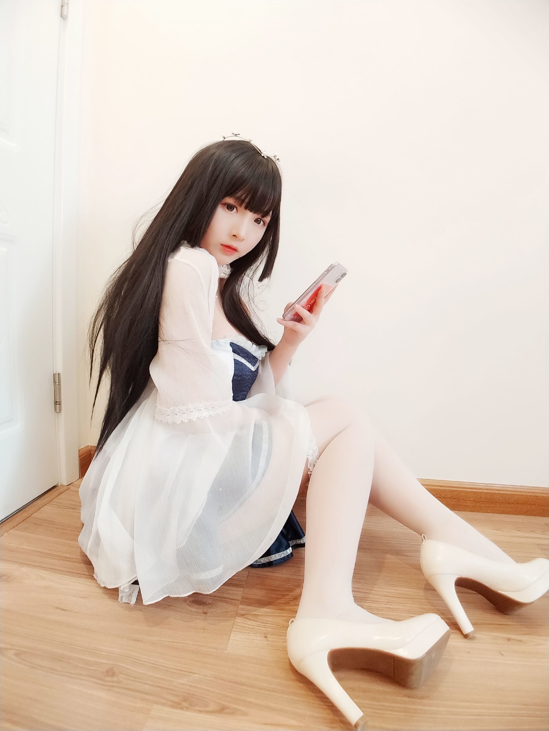 图片[13]-二次元美女古川kagura 白丝[44P]-六色网