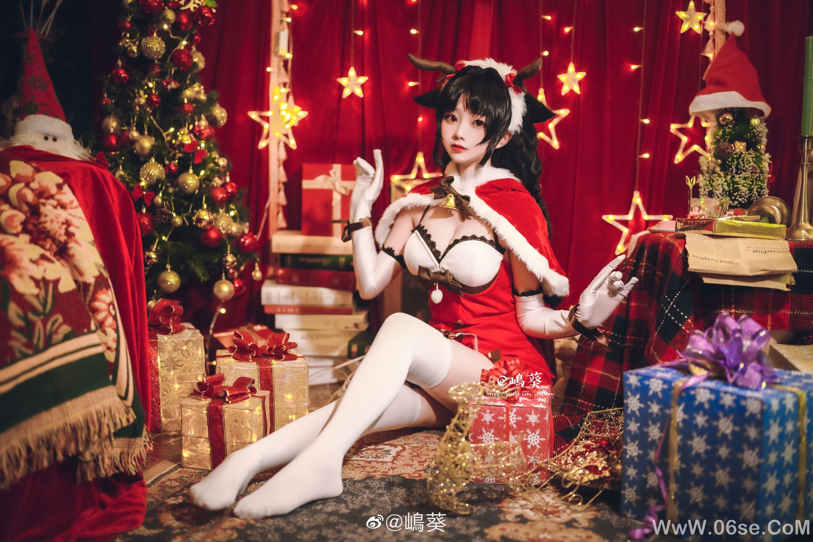 图片[5]-微博美女嶋葵 碧蓝航线 大潮 驯鹿与圣诞礼物[12P]-六色网