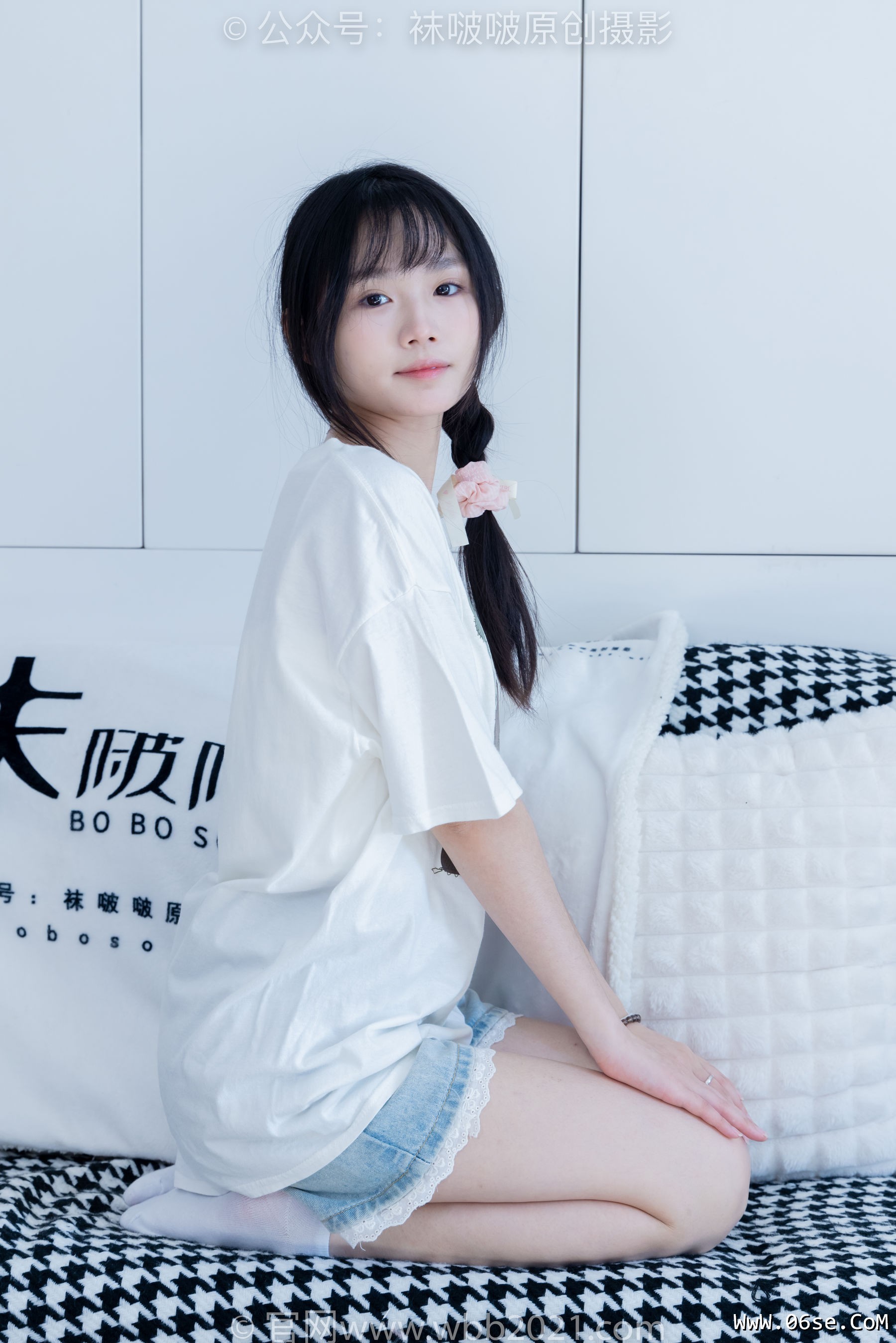 图片[108]-BoBoSocks袜啵啵 No.331 甜甜圈 -板鞋、白棉袜、裸足[144P]-六色网