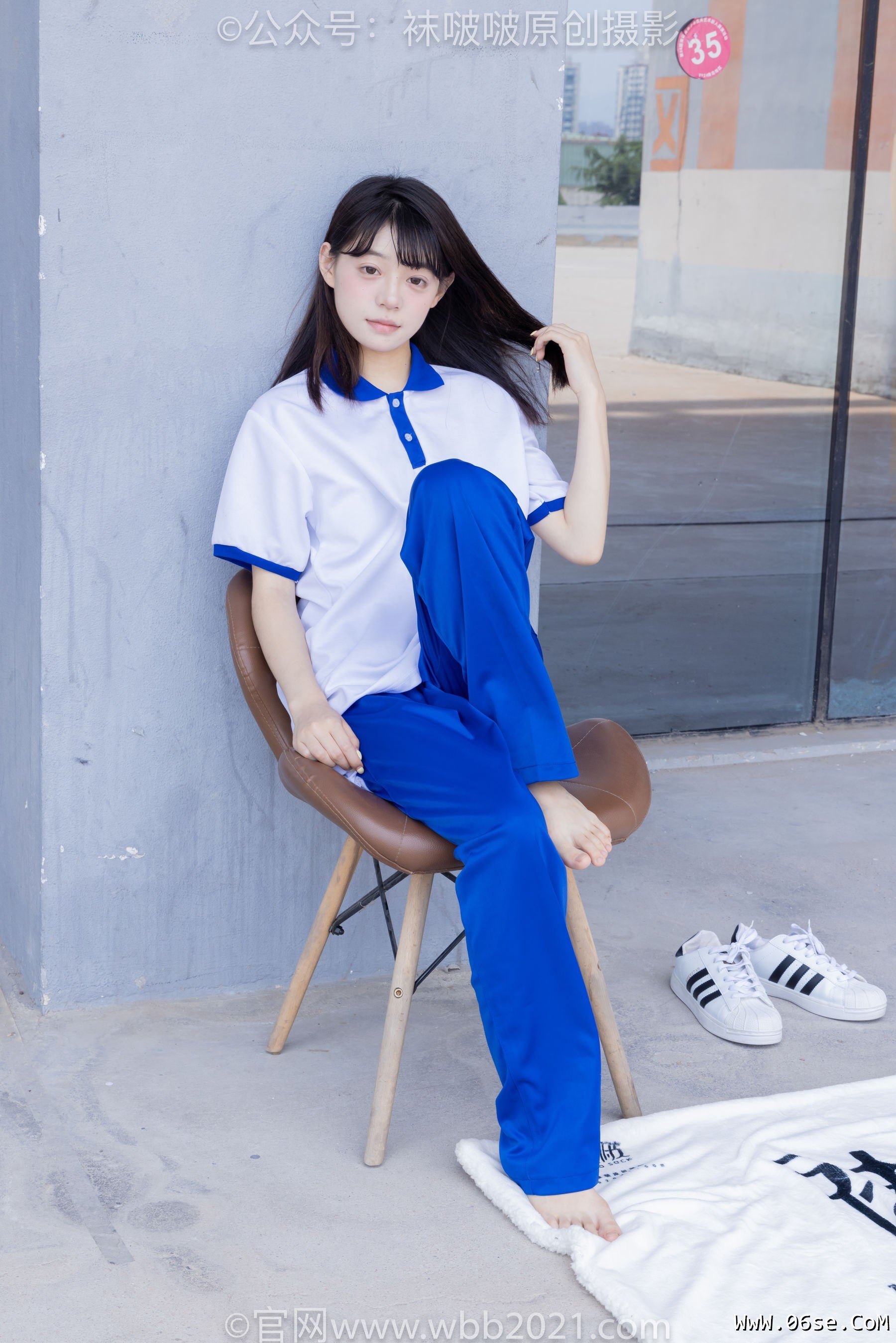 图片[30]-BoBoSocks袜啵啵 No.393 糯米 -板鞋、白棉袜、裸足、校服[150P]-六色网