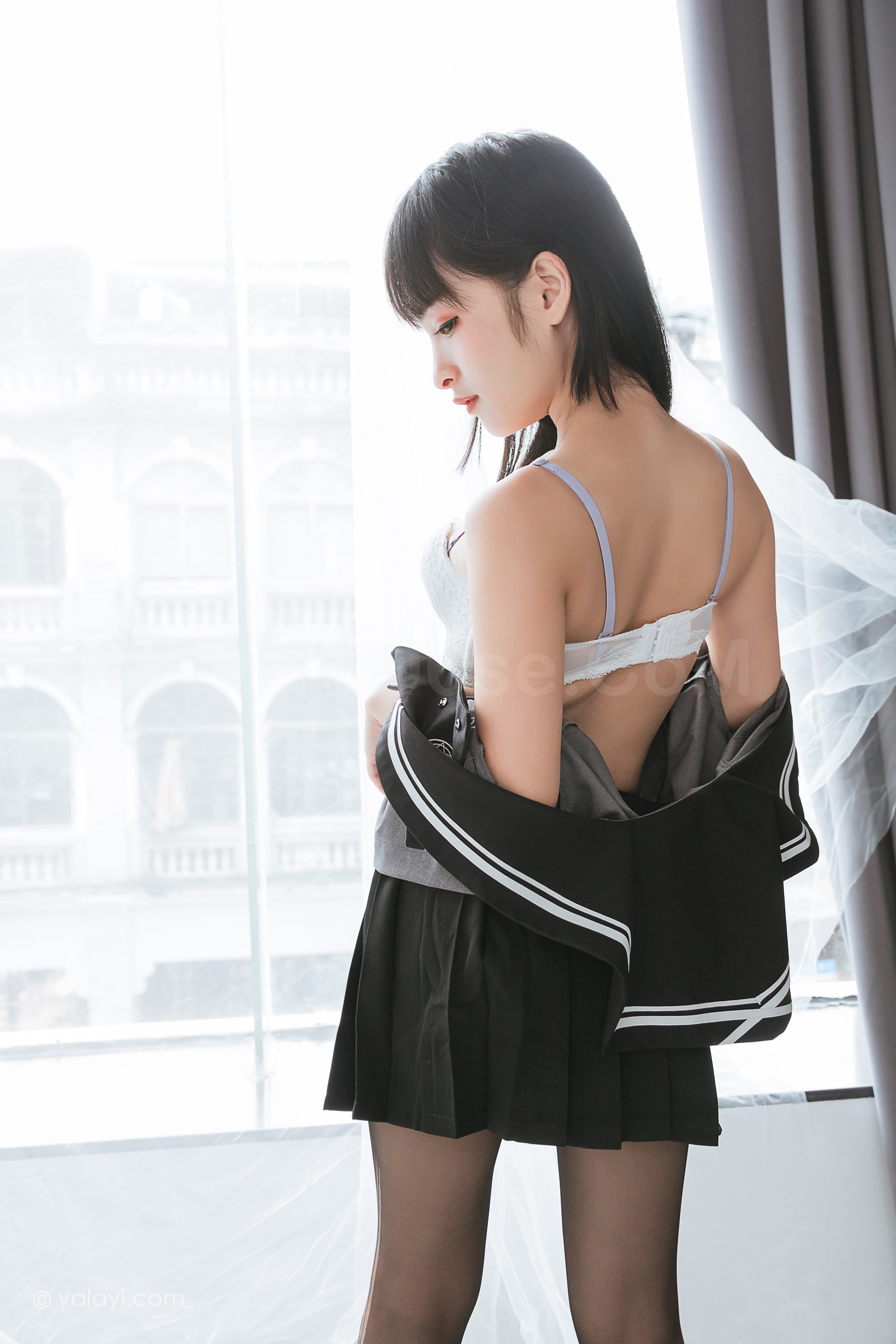 图片[39]-雅拉伊 – 艾丽《疯狂的jk学妹》[43P]-六色网