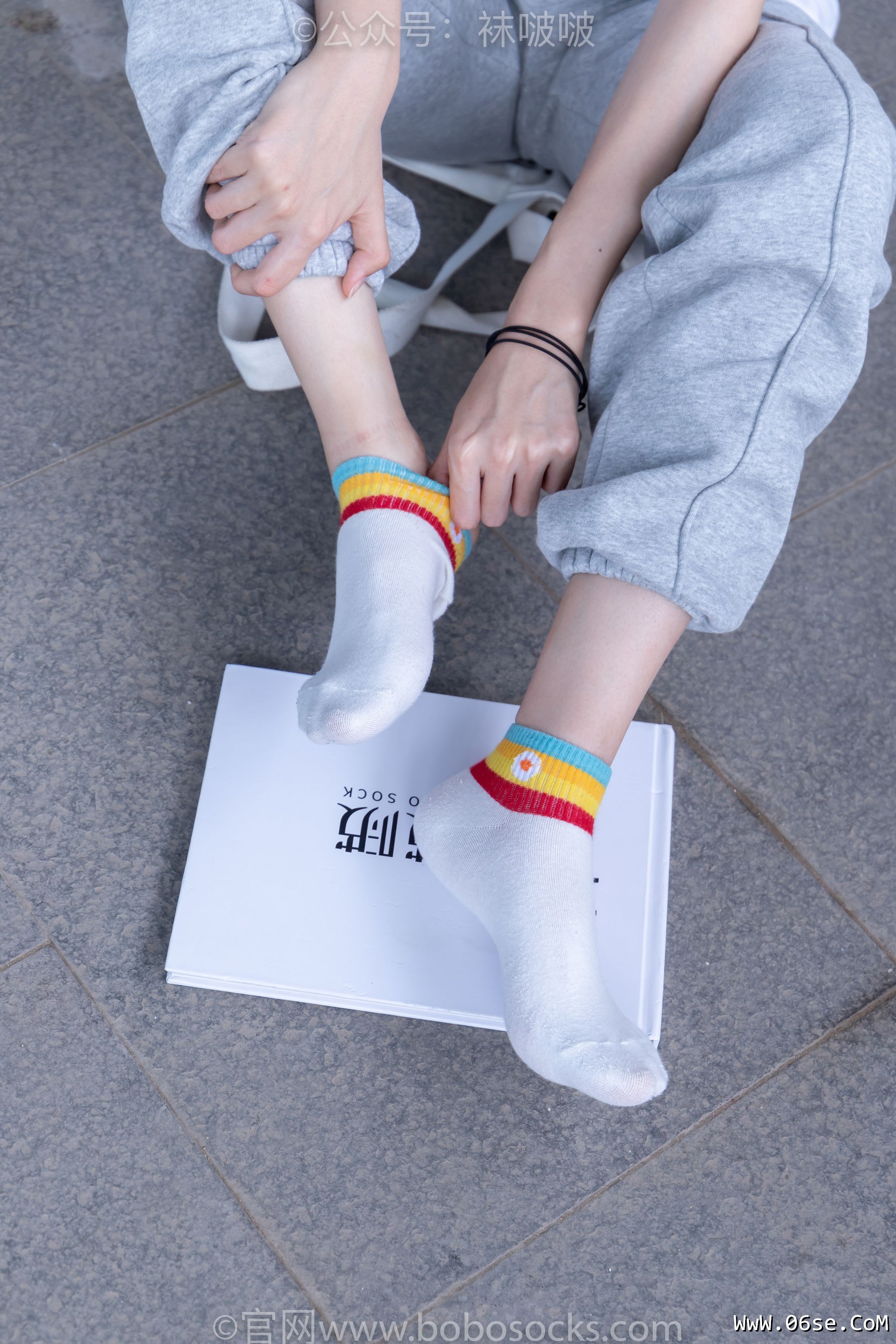 图片[85]-BoBoSocks袜啵啵 No.012 泡芙-运动鞋、白棉袜、裸足[132P]-六色网