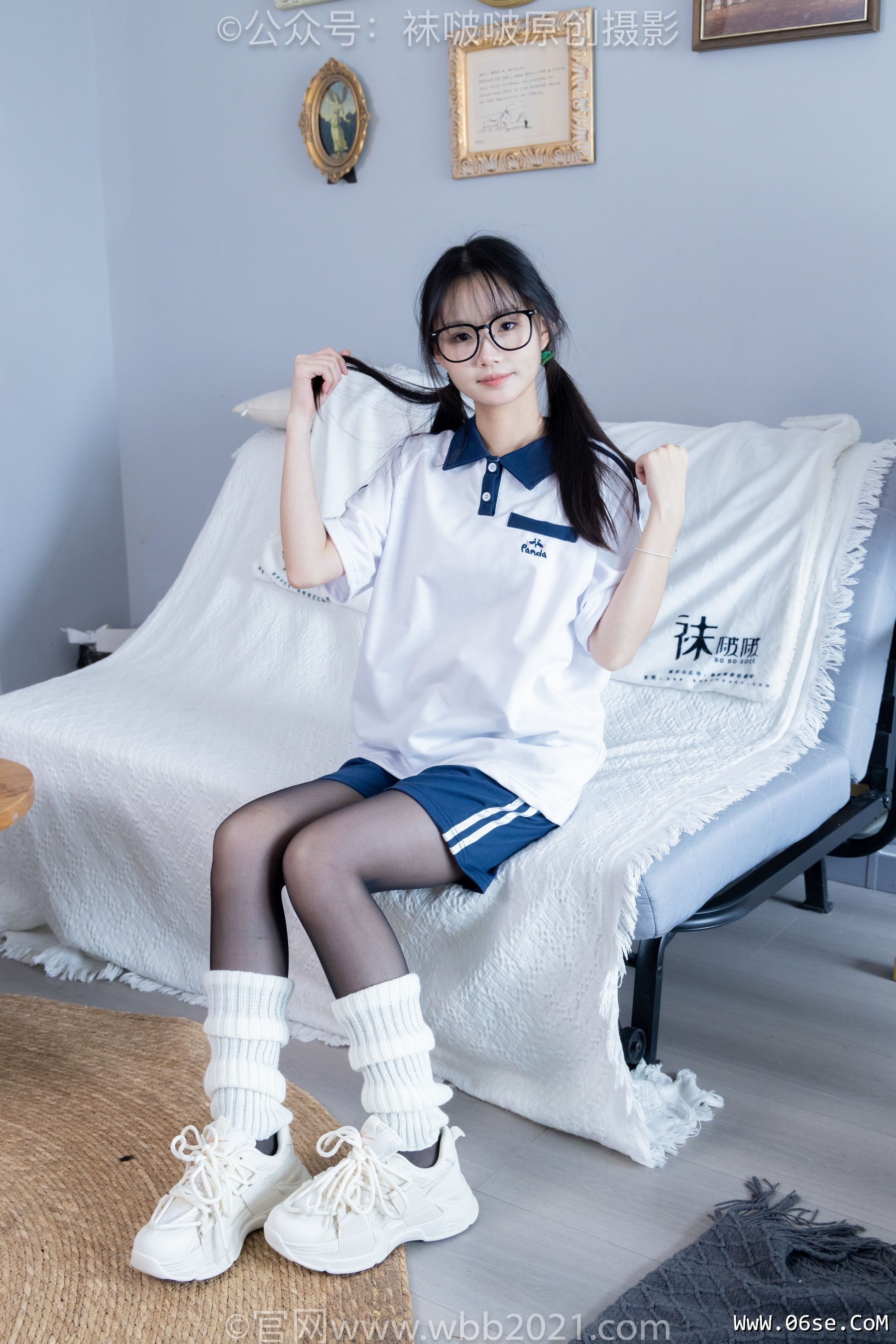 图片[57]-BoBoSocks袜啵啵 No.335 甜甜圈 -校服、运动鞋、薄黑丝、袜套[154P]-六色网