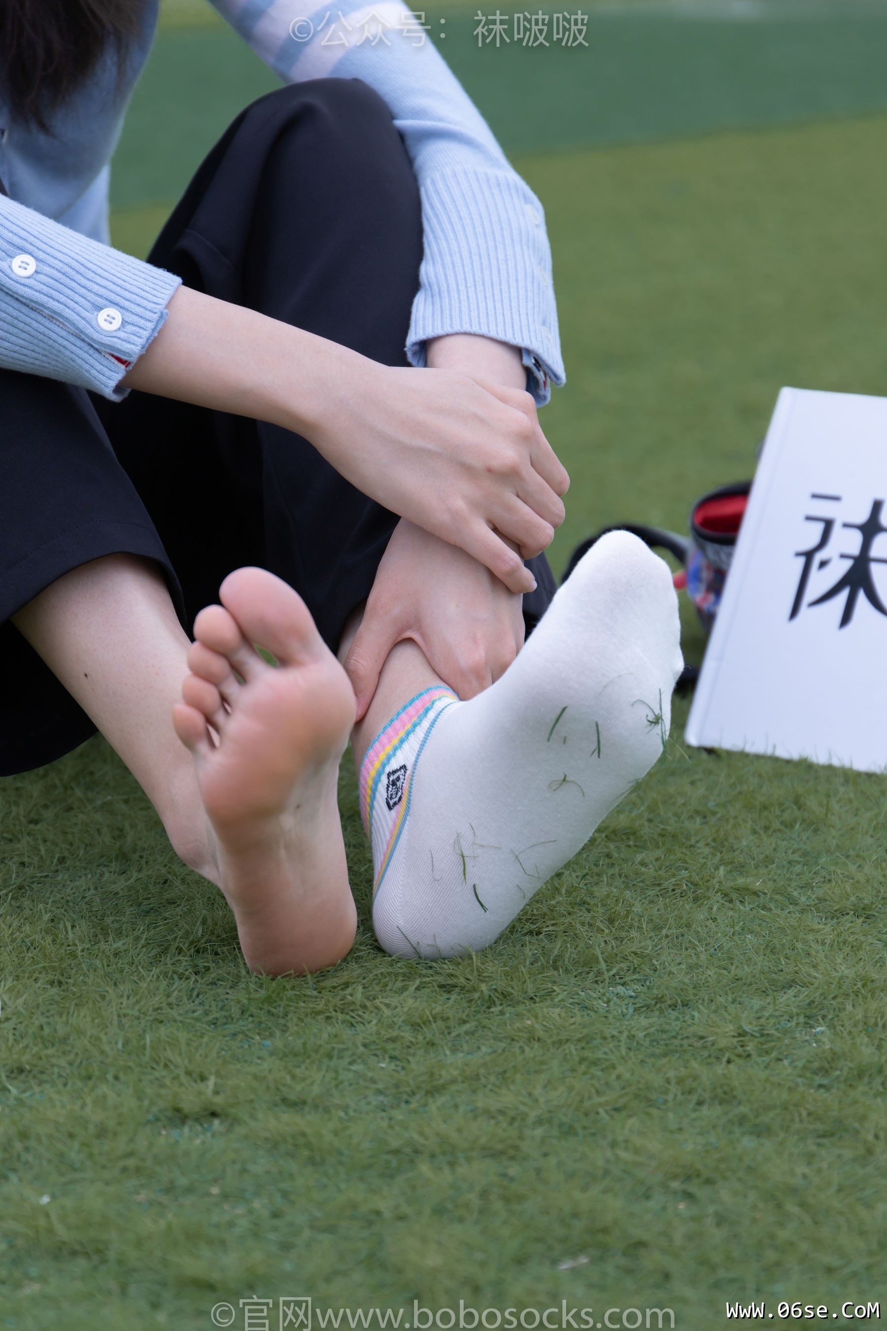 图片[76]-BoBoSocks袜啵啵 No.021 泡芙-板鞋、白棉袜、裸足[131P]-六色网
