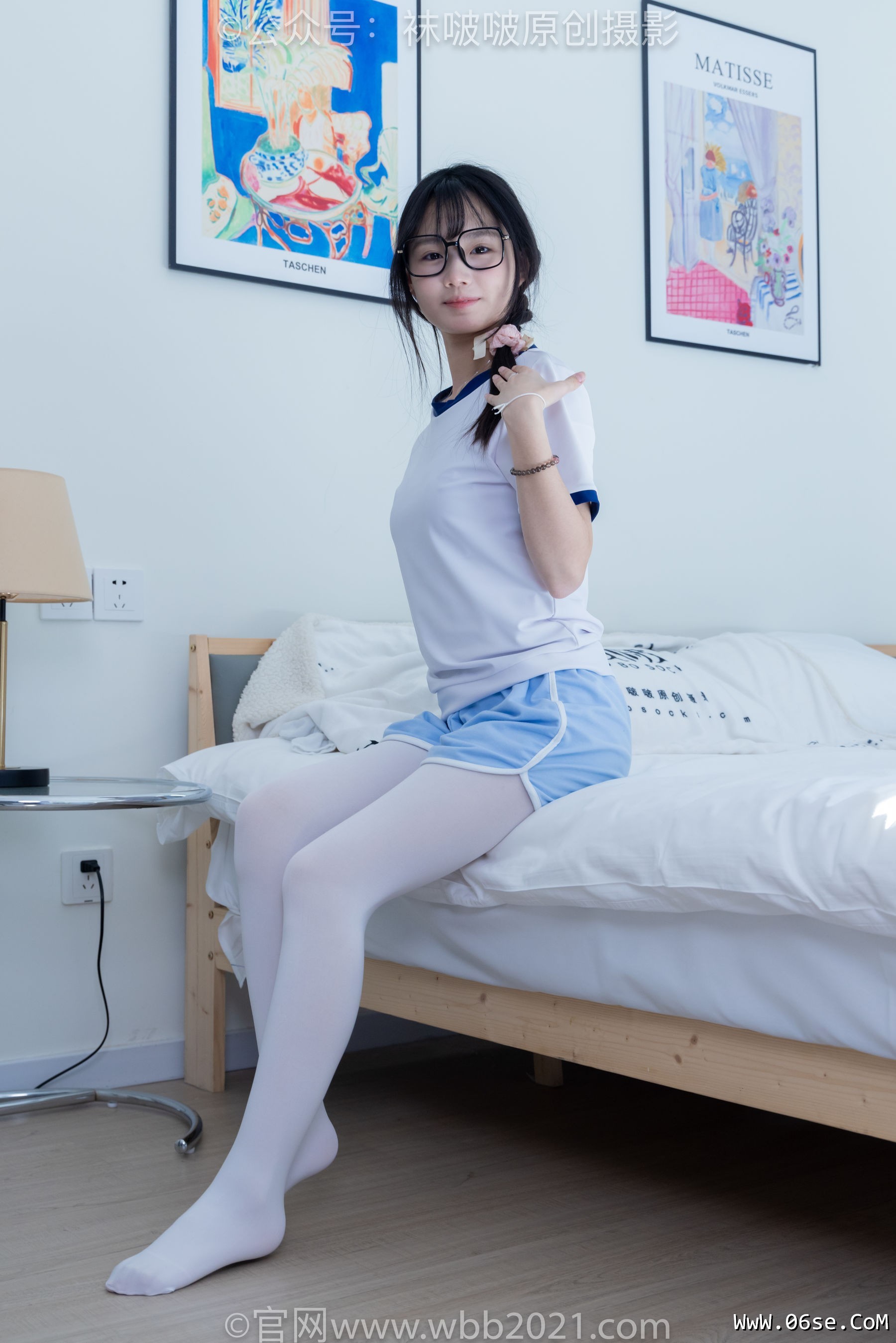 图片[8]-BoBoSocks袜啵啵 No.325 甜甜圈 -皮鞋、厚白丝[145P]-六色网