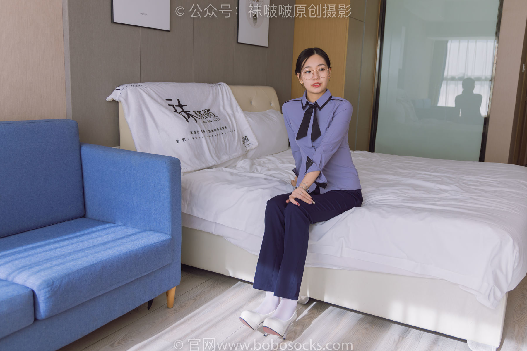 图片[53]-BoBoSocks袜啵啵 No.178 小甜豆-高跟鞋、厚白丝、ol风裤里丝[140P]-六色网