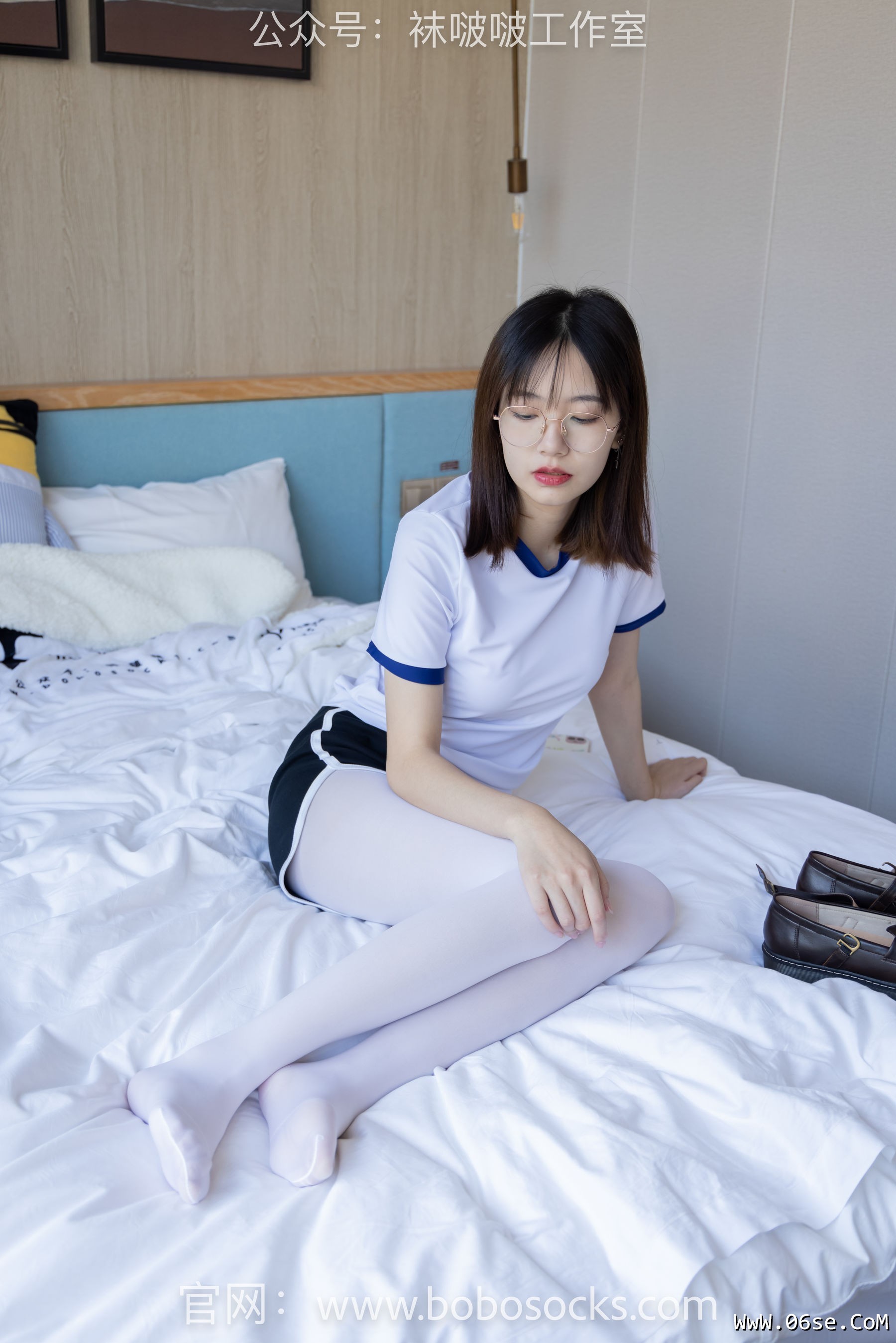 图片[71]-BoBoSocks袜啵啵 No.108 小甜豆-皮鞋、厚白丝、踩奶油蛋糕剧情[137P]-六色网