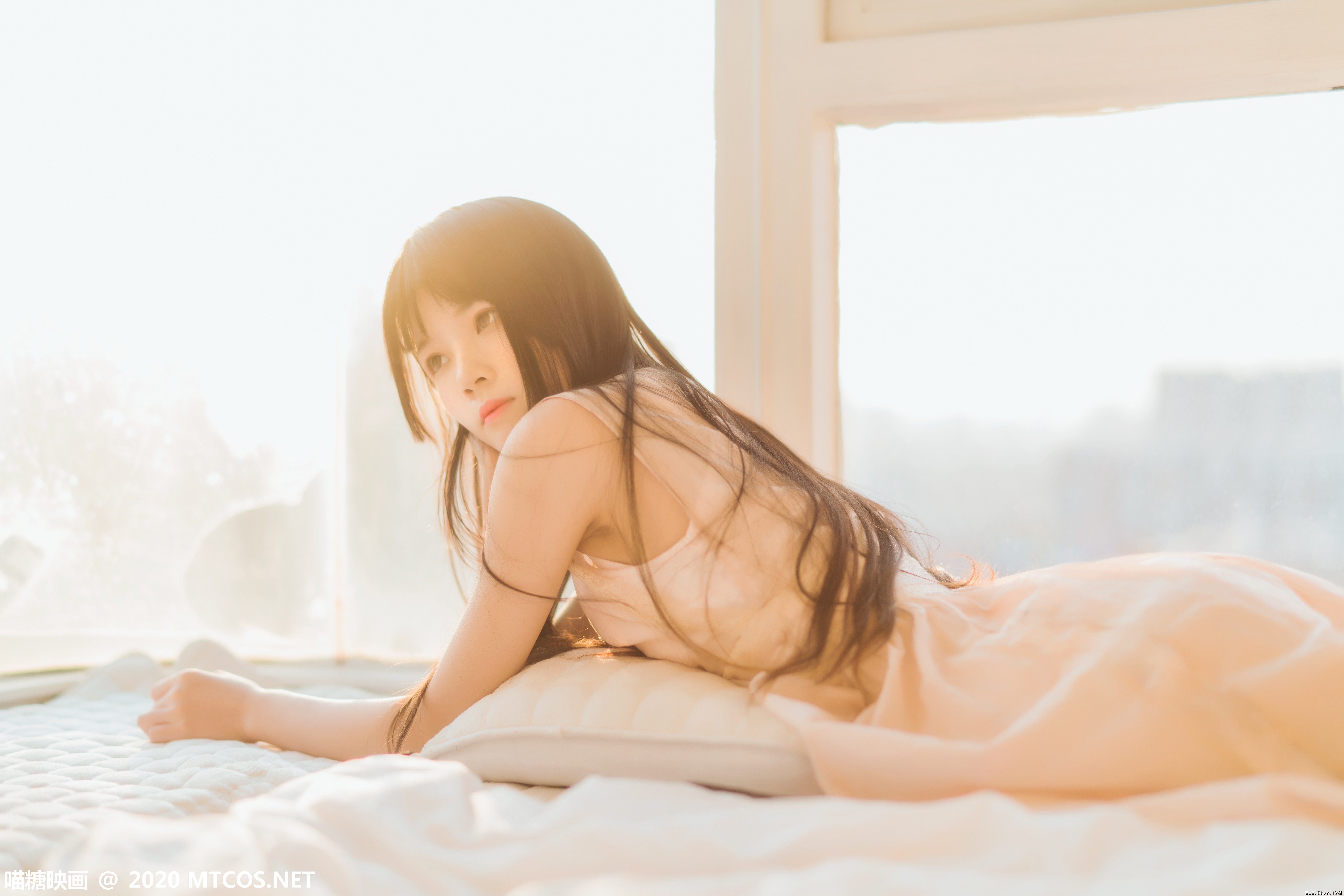 图片[25]-喵糖映画 VOL.226 窗边女孩[30P／504MB]-六色网
