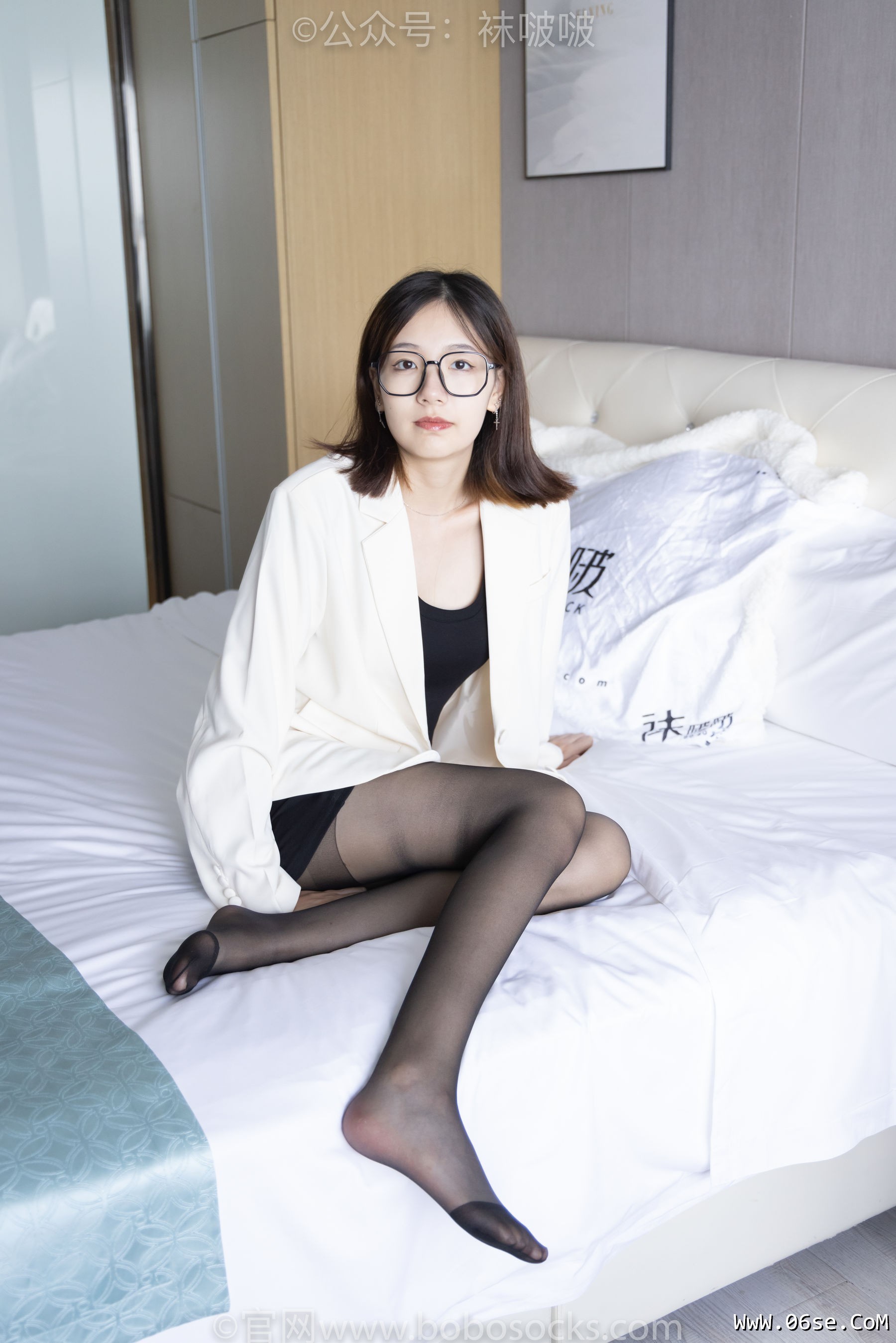 图片[66]-BoBoSocks袜啵啵 No.032 小甜豆-平底鞋、黑丝[140P]-六色网