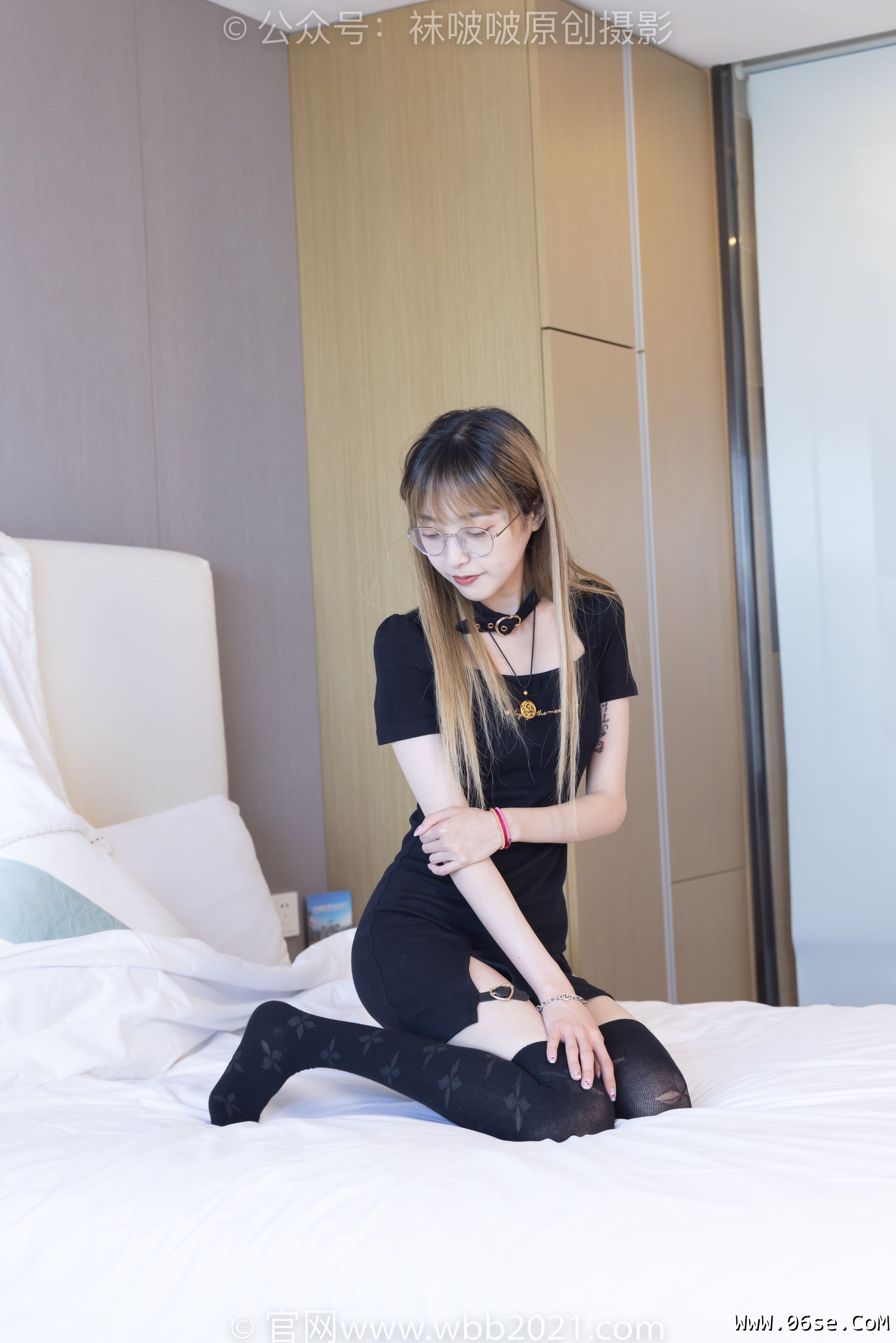 图片[78]-BoBoSocks袜啵啵 No.270 稚予 -高跟鞋、皮鞋、厚黑丝、黑色大腿棉袜[149P]-六色网