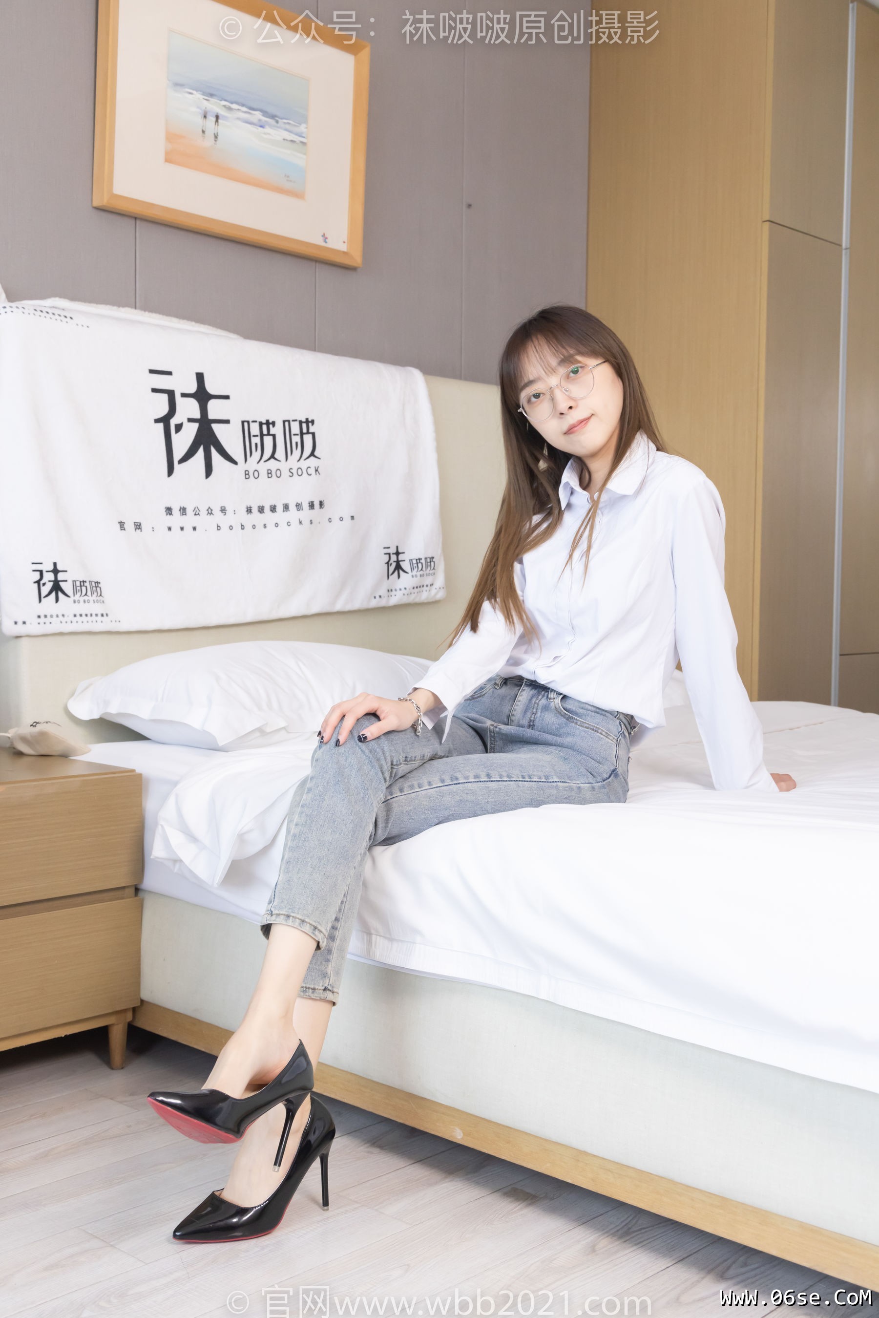 图片[184]-BoBoSocks袜啵啵 No.337 稚予 -高跟鞋、高跟凉鞋、黑丝、裤里丝、裸足[200P]-六色网
