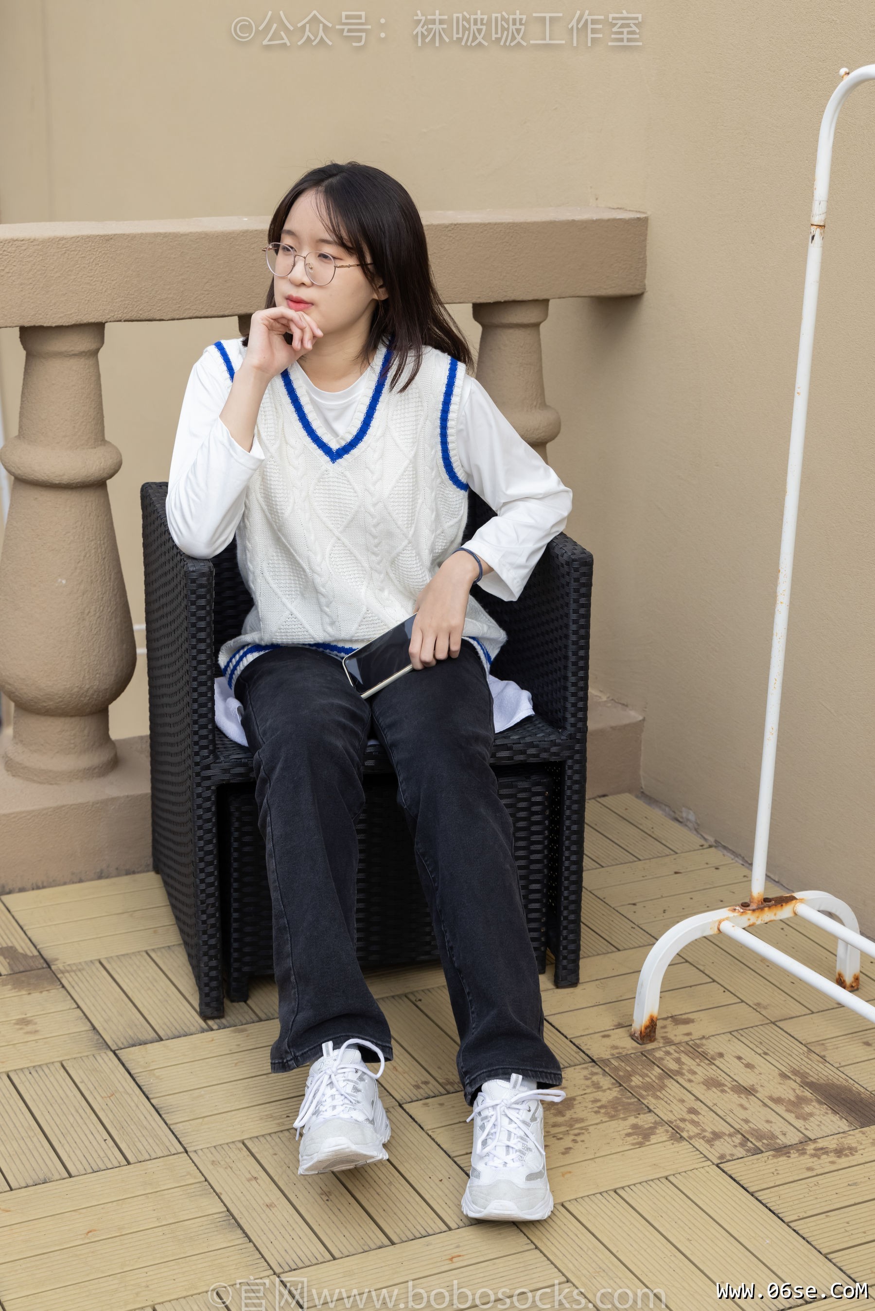 图片[11]-BoBoSocks袜啵啵 积分限定作品007 熊熊-运动鞋、白棉袜、裸足[134P]-六色网