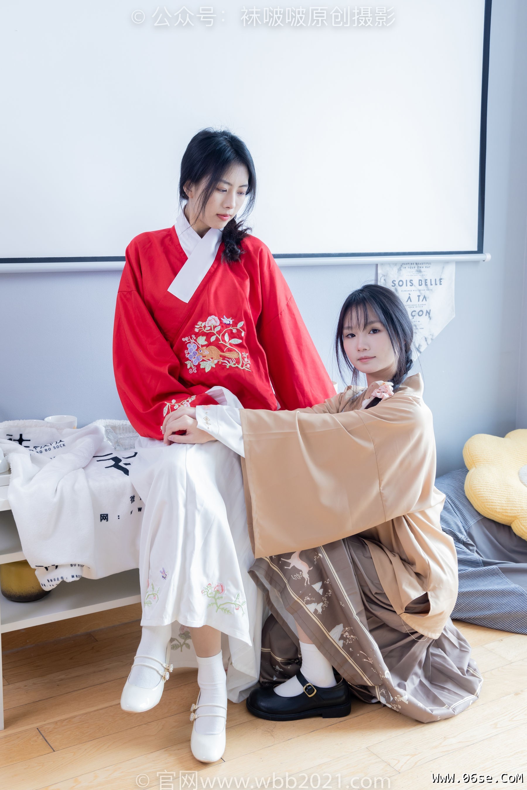 图片[98]-BoBoSocks袜啵啵 No.400 奶油&甜甜圈 -两双高跟鞋、白棉袜、肉丝[158P]-六色网